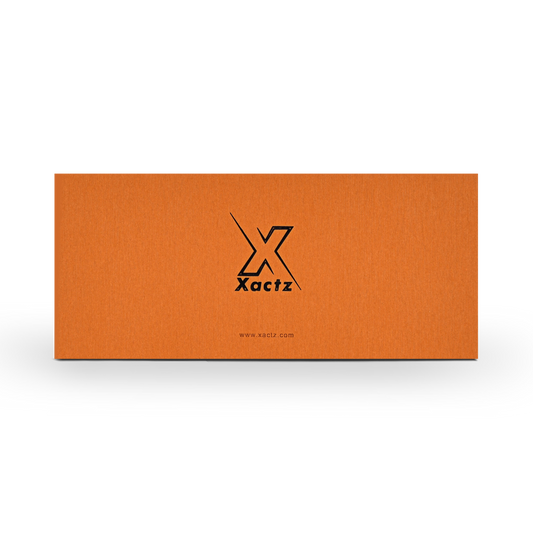 Luxury Custom Orange Lid Base Box Eco Friendly Packaging