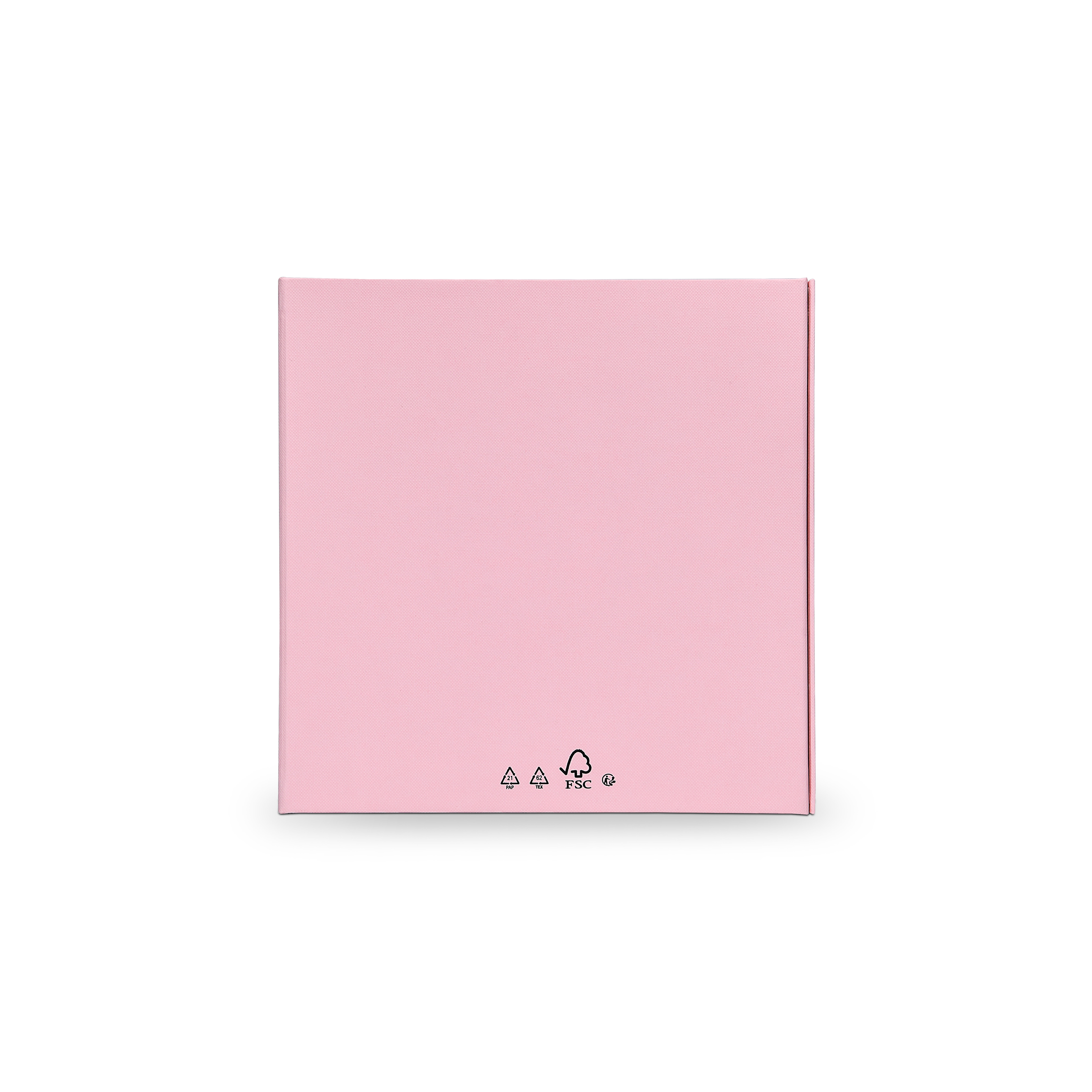 Boîte tiroir rose de luxe pliable personnalisée avec emballage en aluminium argenté
