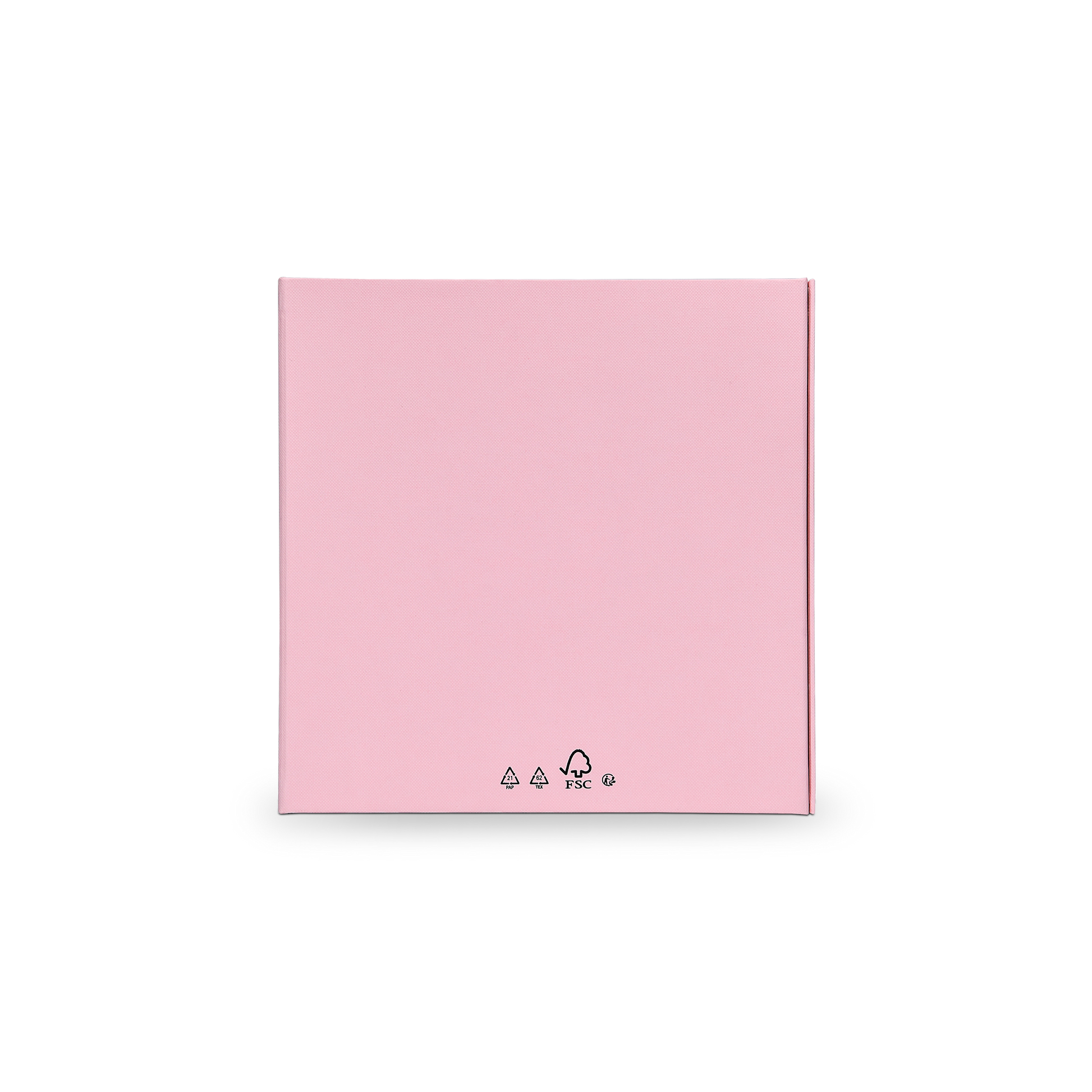 Boîte tiroir rose de luxe pliable personnalisée avec emballage en aluminium argenté