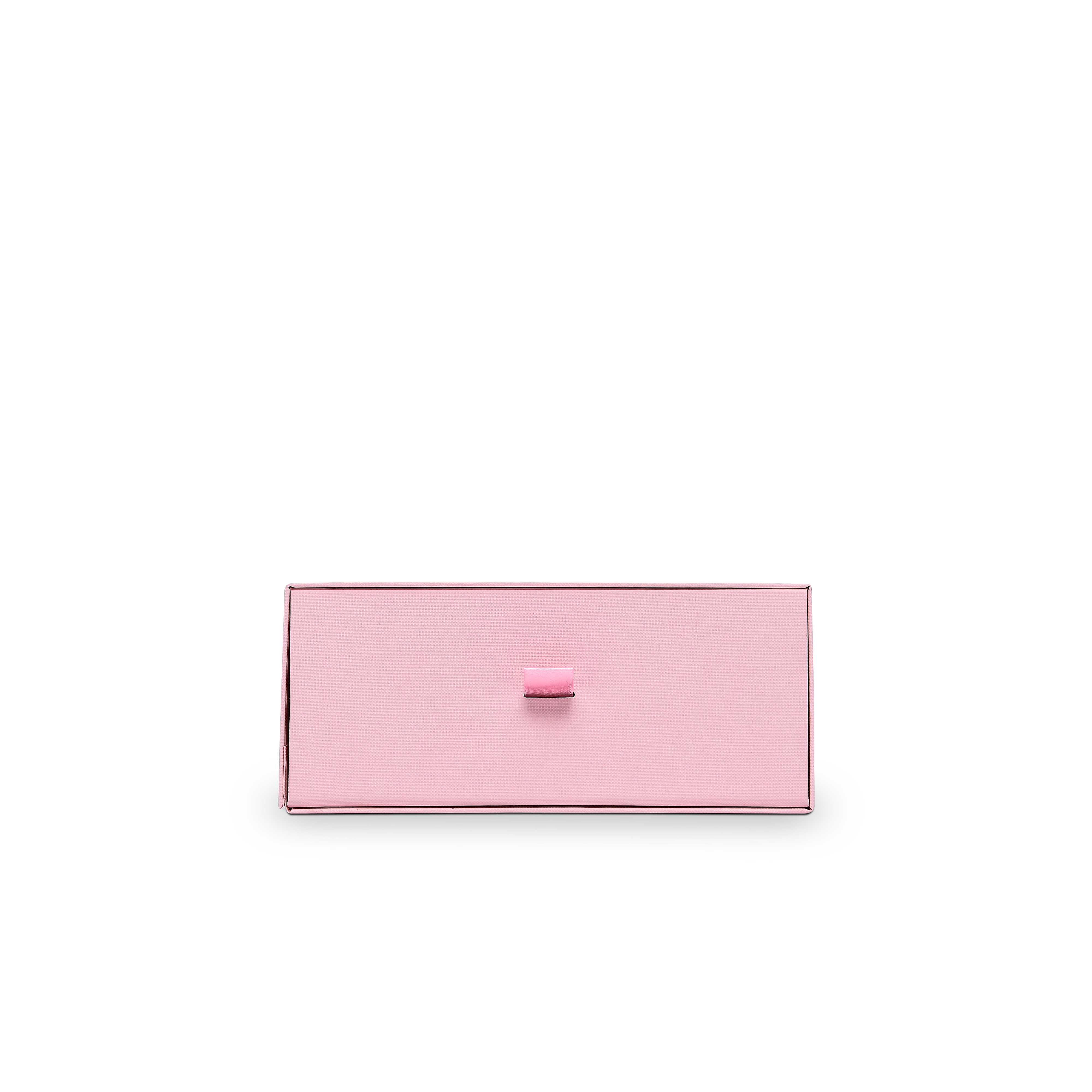 Boîte tiroir rose de luxe pliable personnalisée avec emballage en aluminium argenté