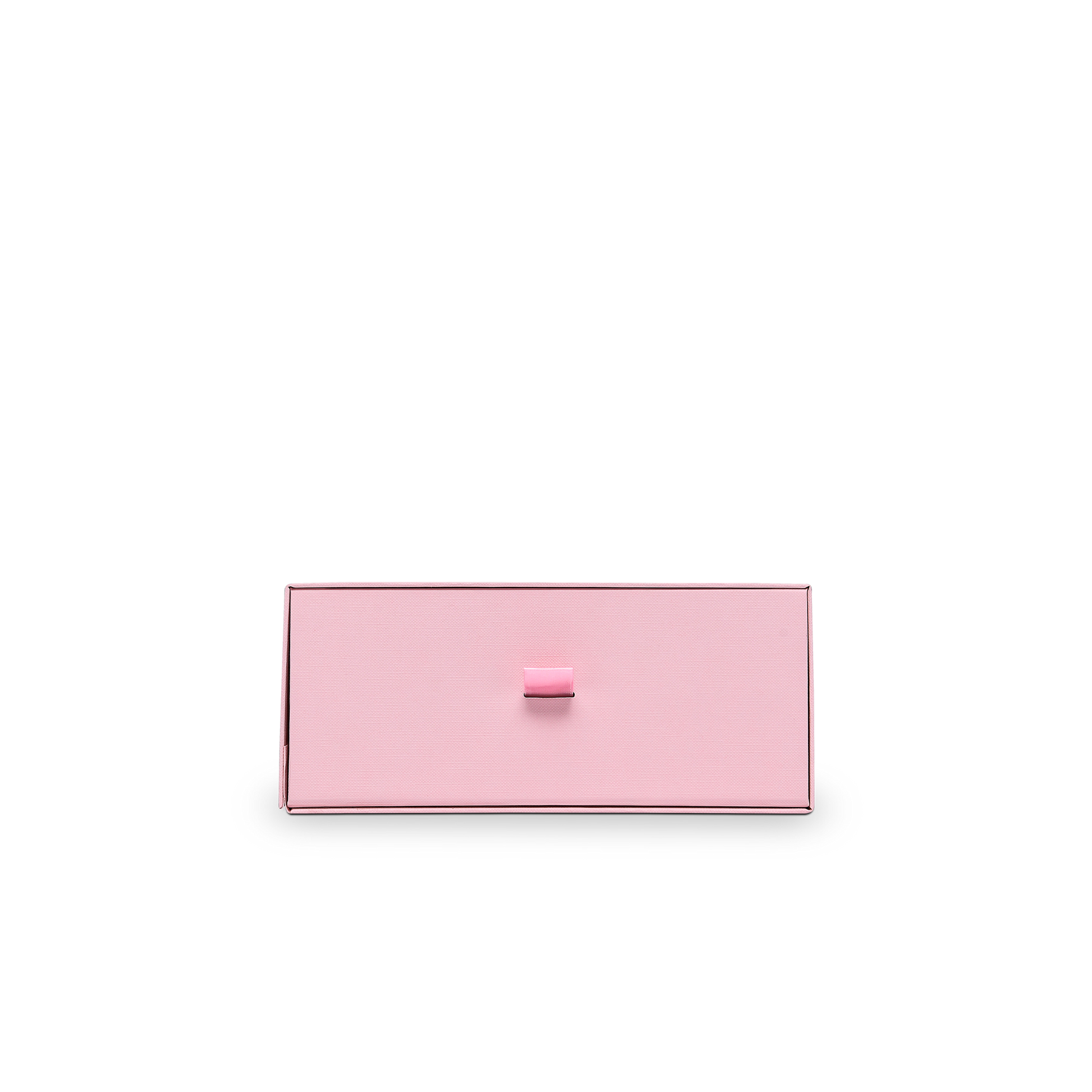 Boîte tiroir rose de luxe pliable personnalisée avec emballage en aluminium argenté