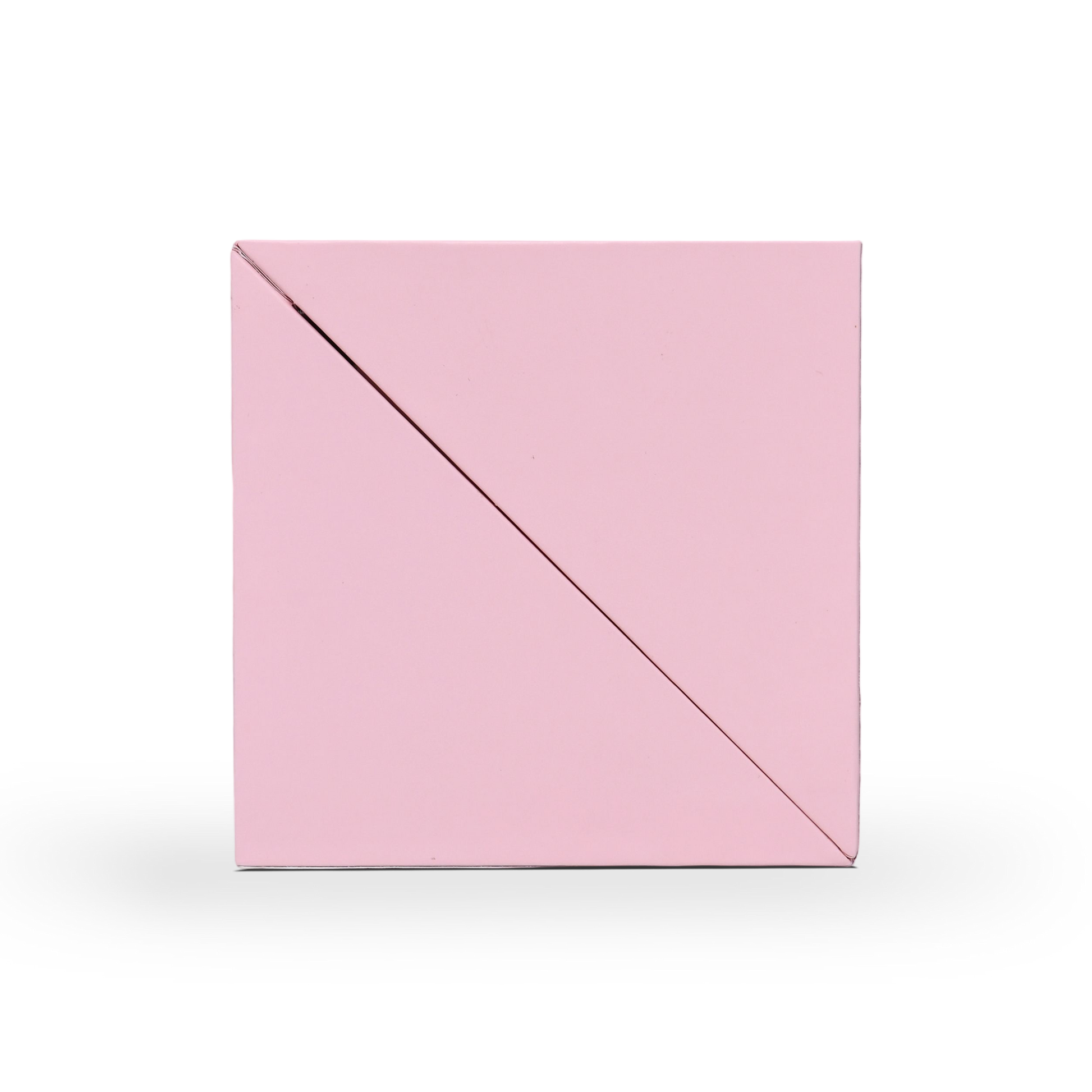 Boîte de luxe personnalisée rose à couvercle, emballage mat résistant aux rayures