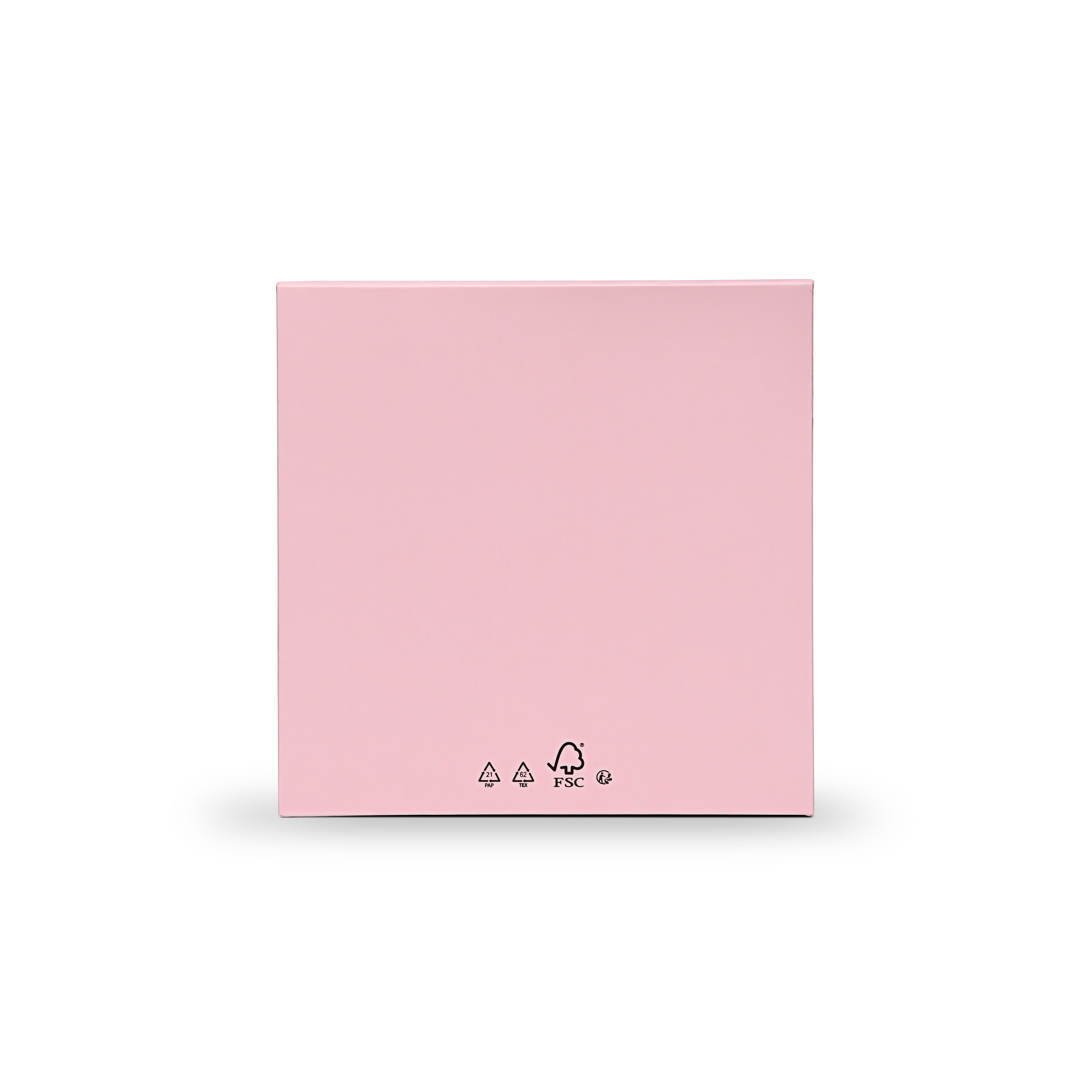 Premium Pink Embossed Black Foil Drawer-Style Luxury Gift Box with Coordinated Interior and Paper Fill