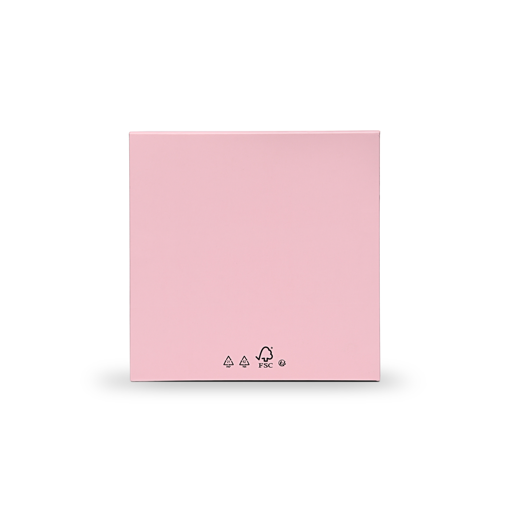 Premium Pink Embossed Black Foil Drawer-Style Luxury Gift Box with Coordinated Interior and Paper Fill