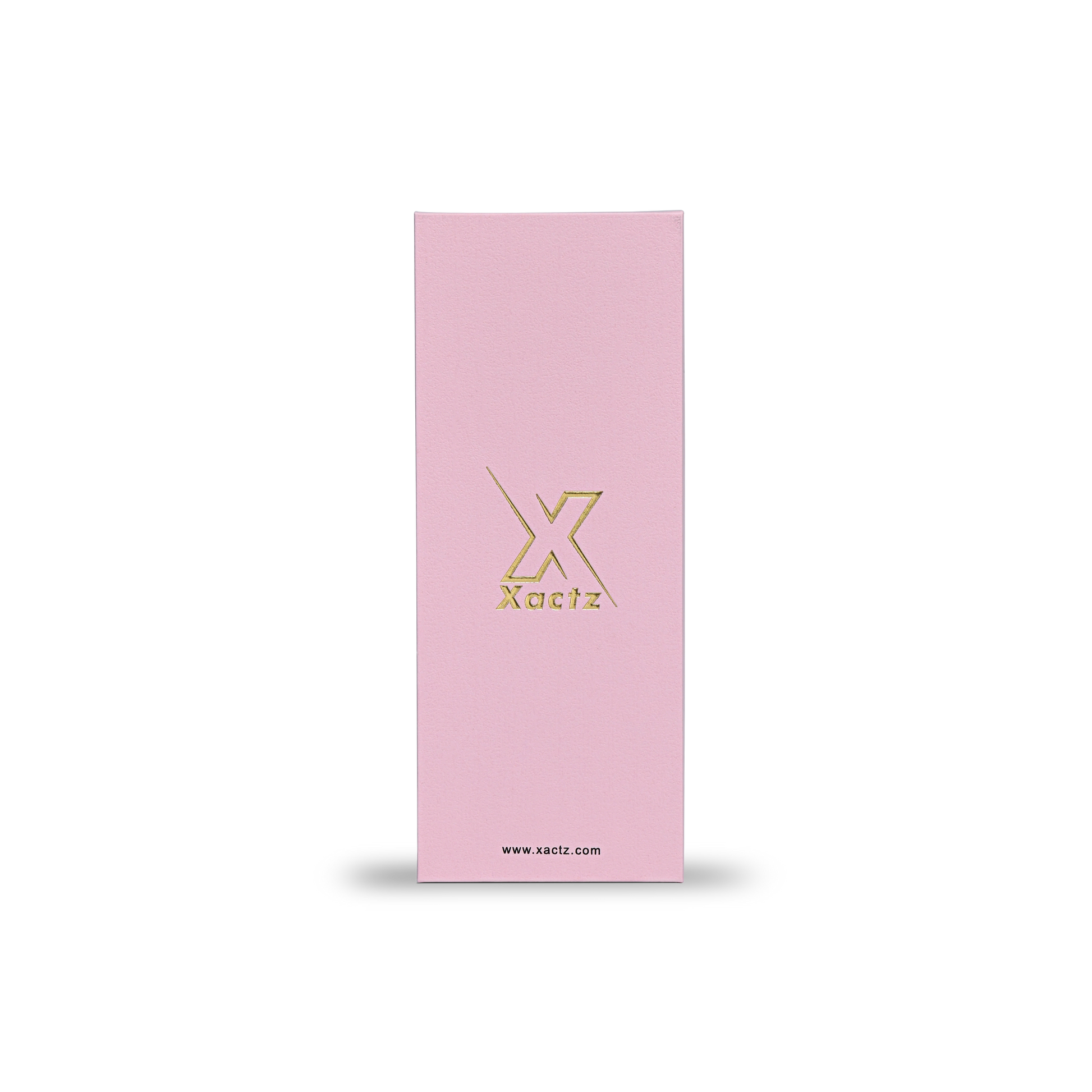 Premium Pink Embossed Gold Foil Lid and Base Gift Packaging