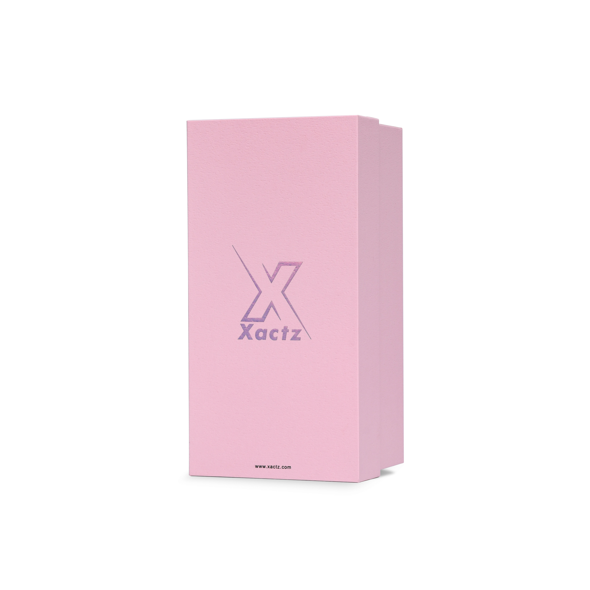 Premium Pink Iridescent Silver Embossed Detailed Luxury Box