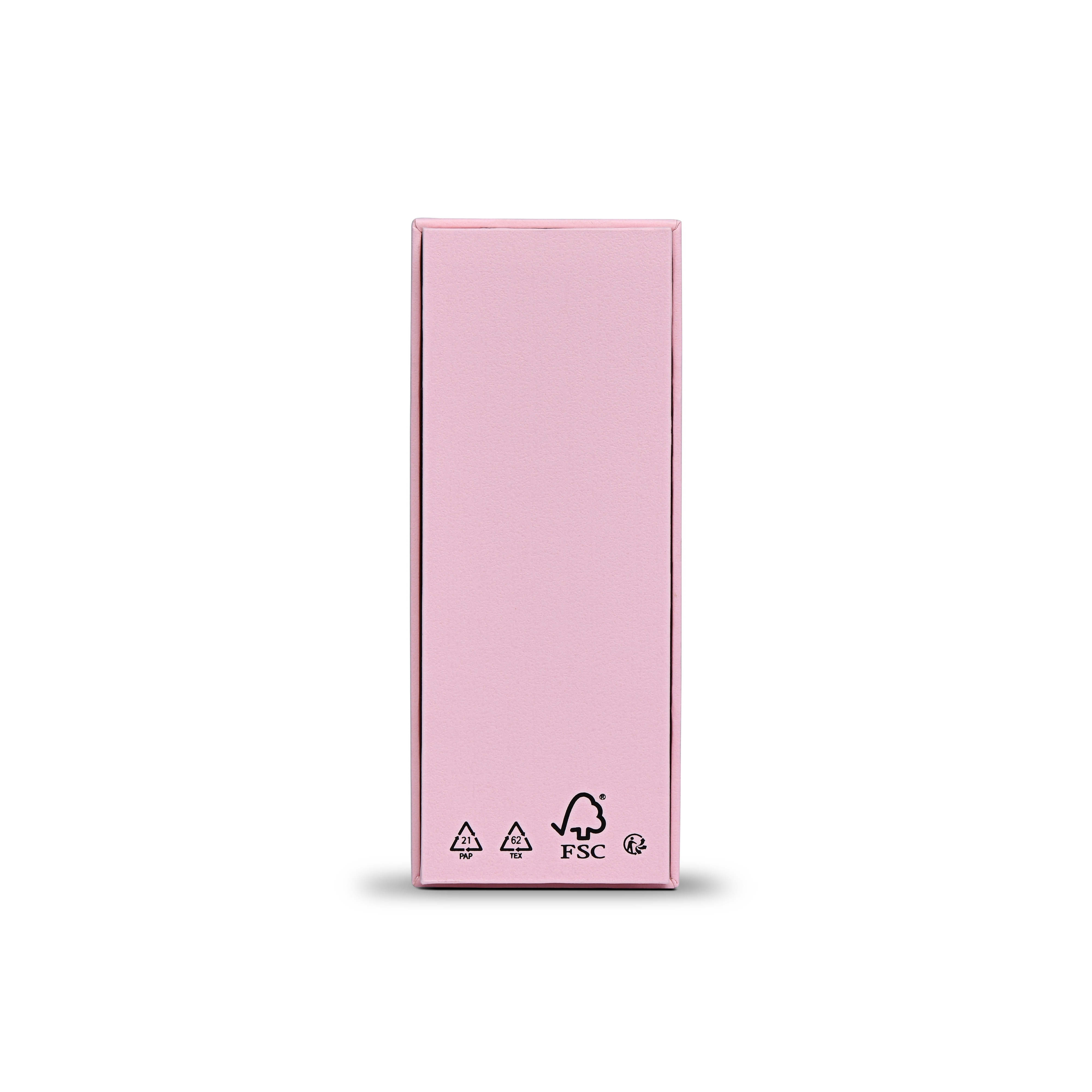 Premium Pink Lid and Base Box with Gold Foil