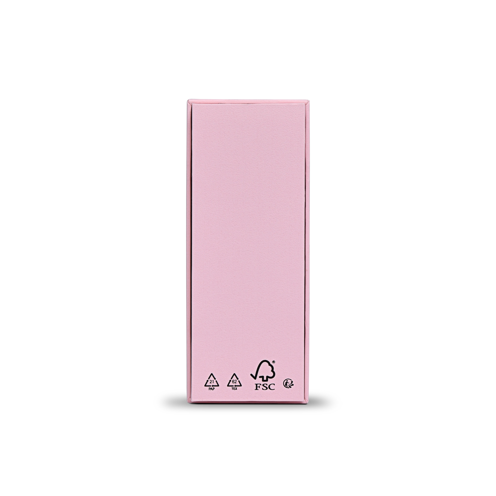 Premium Pink Lid and Base Box with Gold Foil