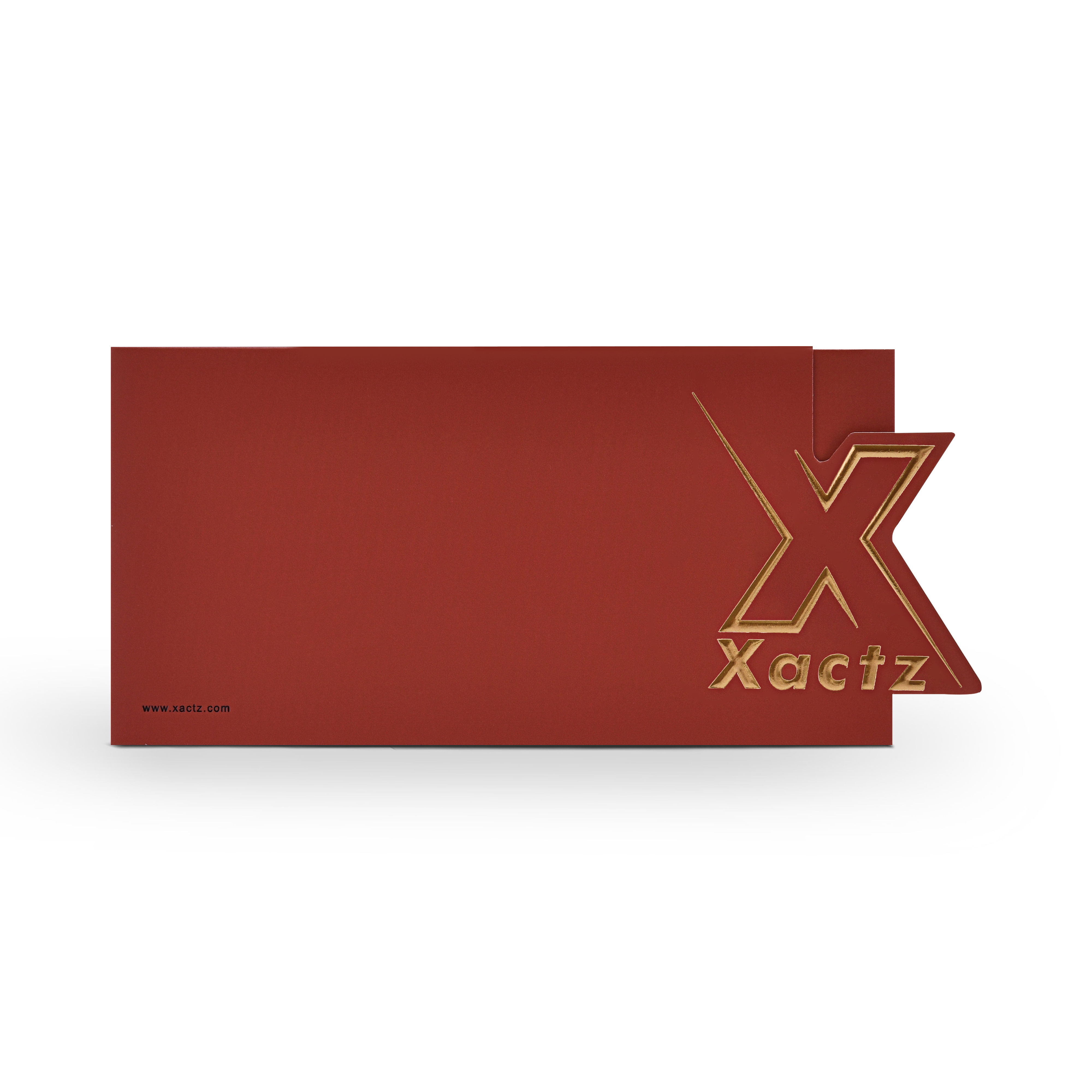 Luxury Custom Red Drawer Box Spot Color Printing Packaging