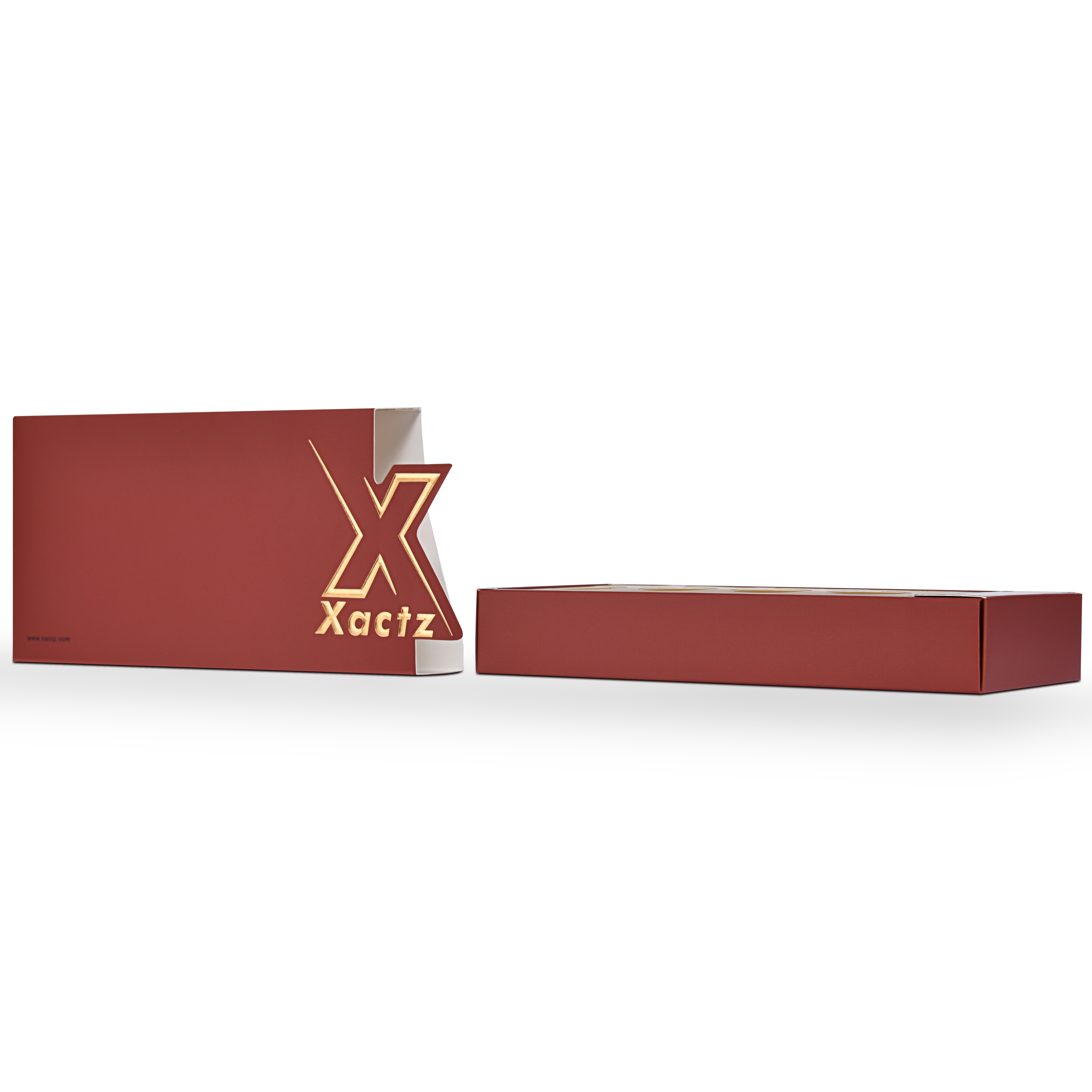 Luxury Custom Red Drawer Box Spot Color Printing Packaging