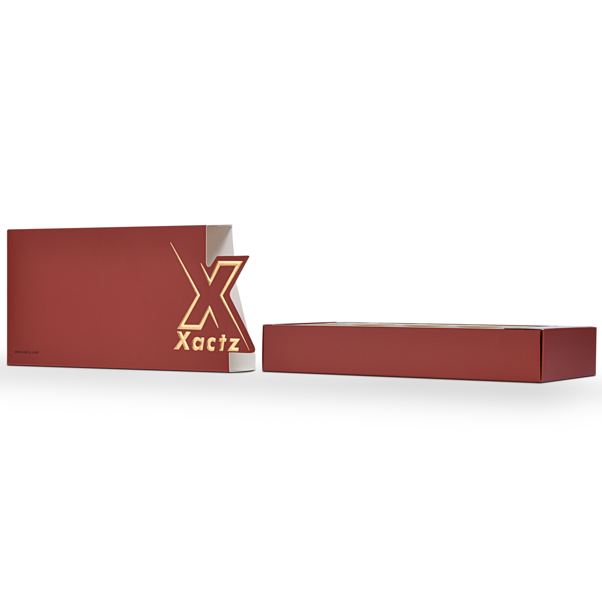 Luxury Custom Red Drawer Box Spot Color Printing Packaging