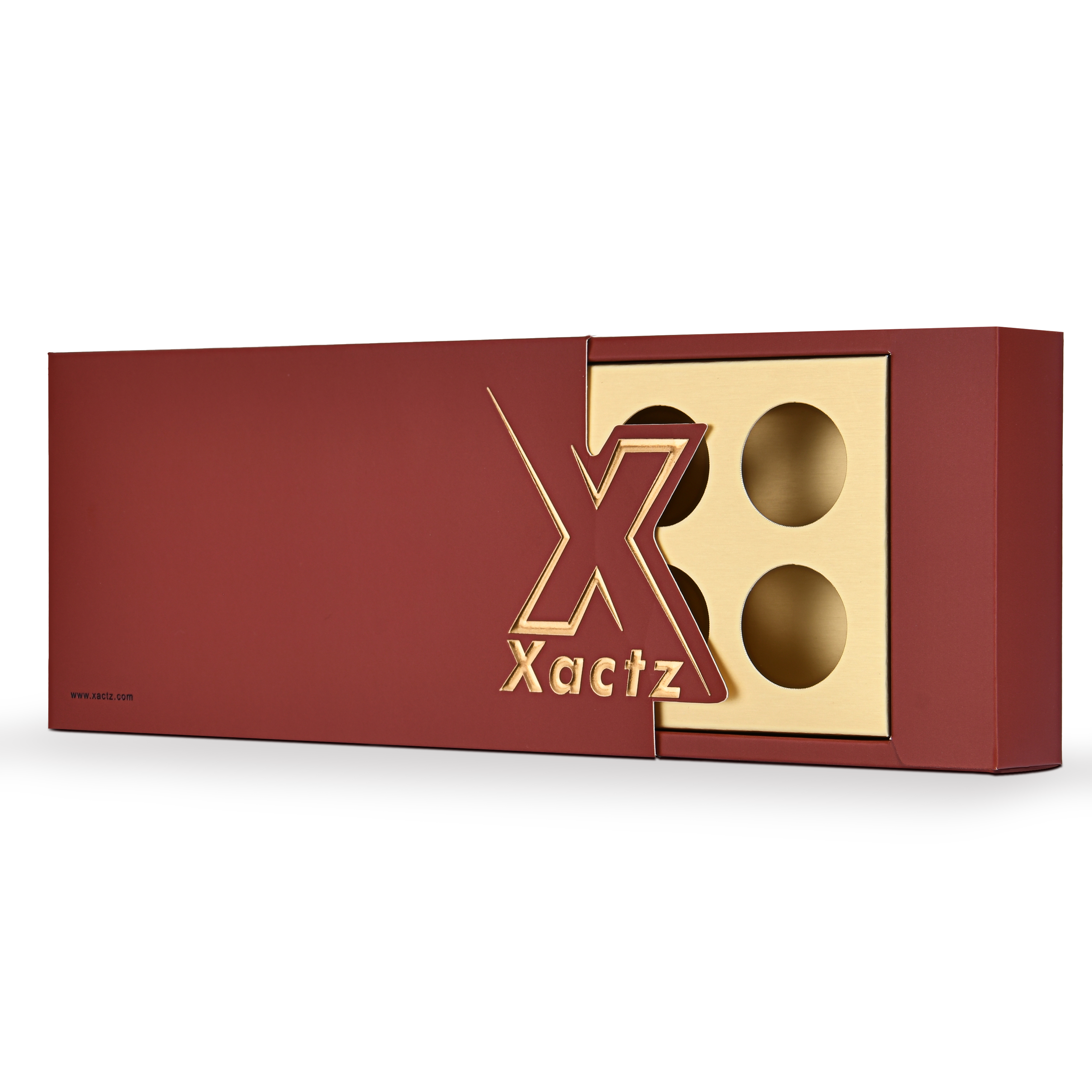 Luxury Custom Red Drawer Box Spot Color Printing Packaging