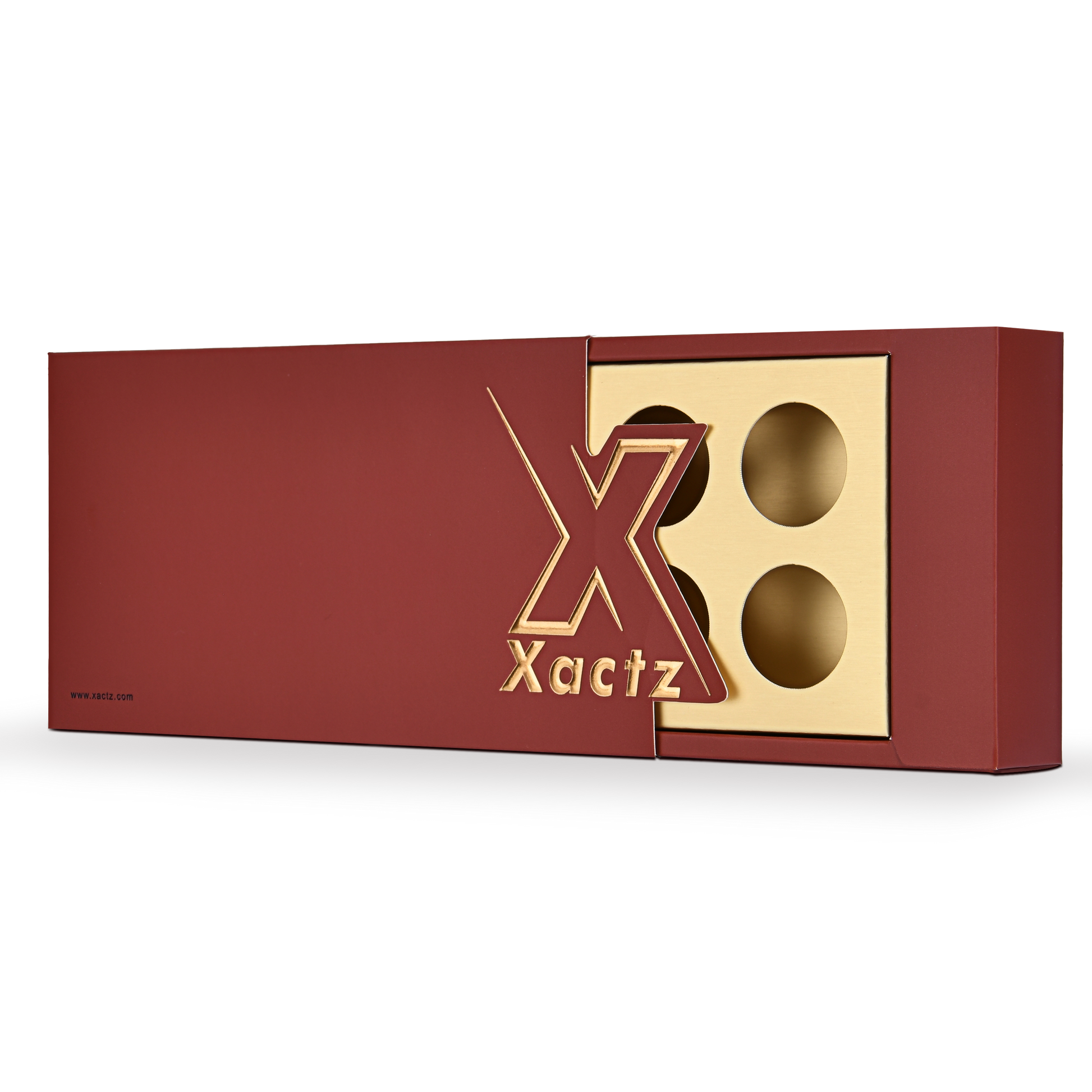 Luxury Custom Red Drawer Box Spot Color Printing Packaging