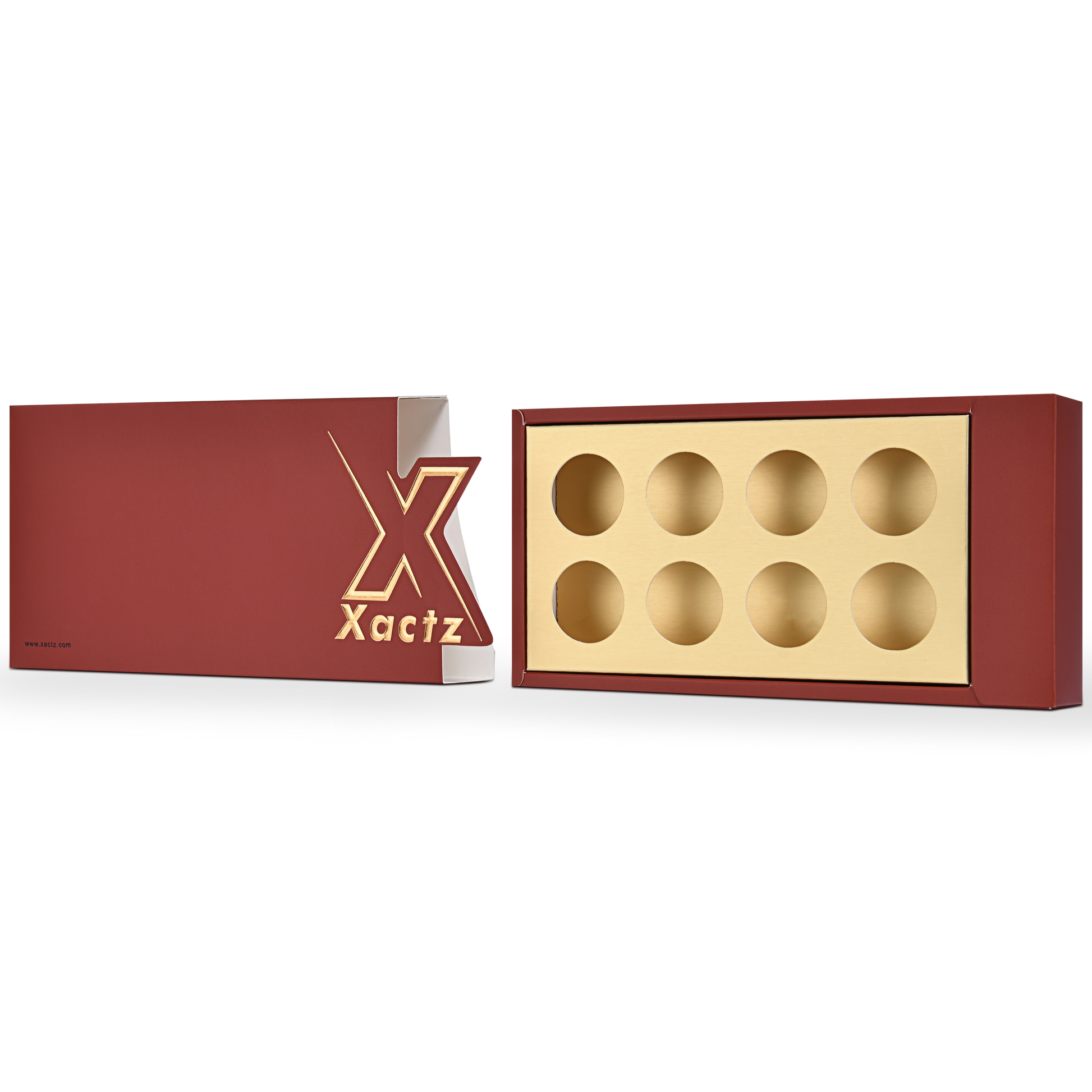 Luxury Custom Red Drawer Box Spot Color Printing Packaging