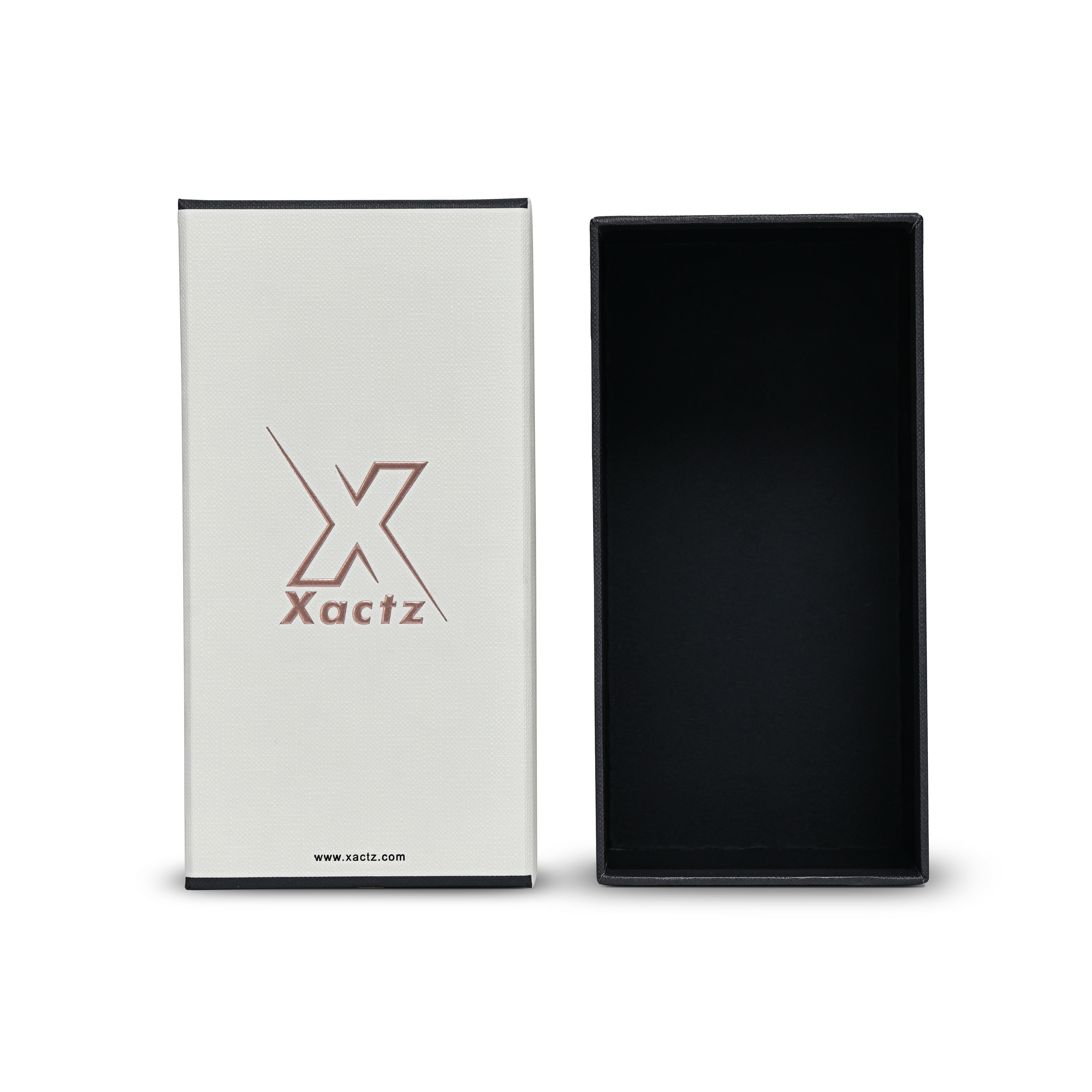 Premium Rose Gold Foil Lid & Base Gift Box Custom Packaging