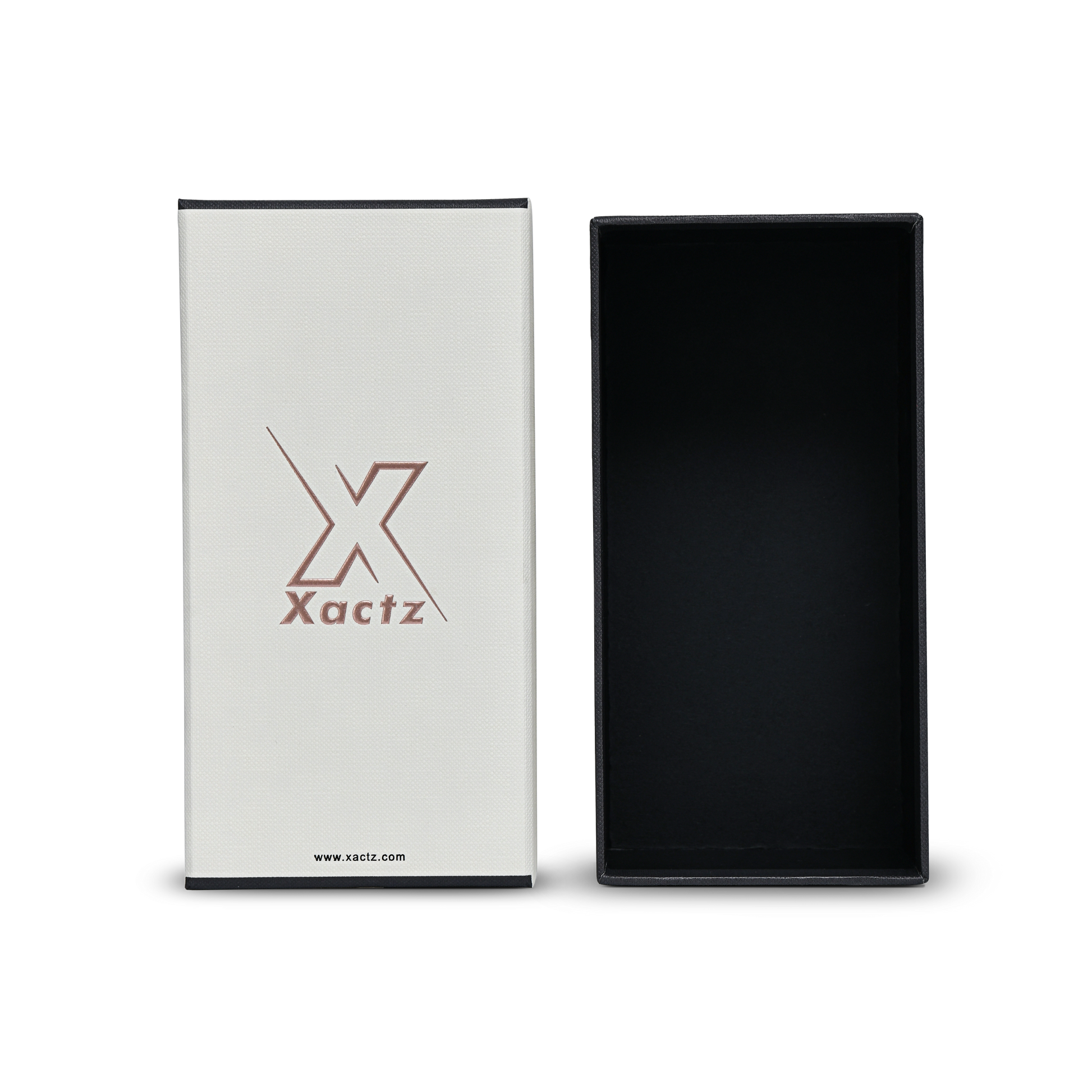 Premium Rose Gold Foil Lid & Base Gift Box Custom Packaging