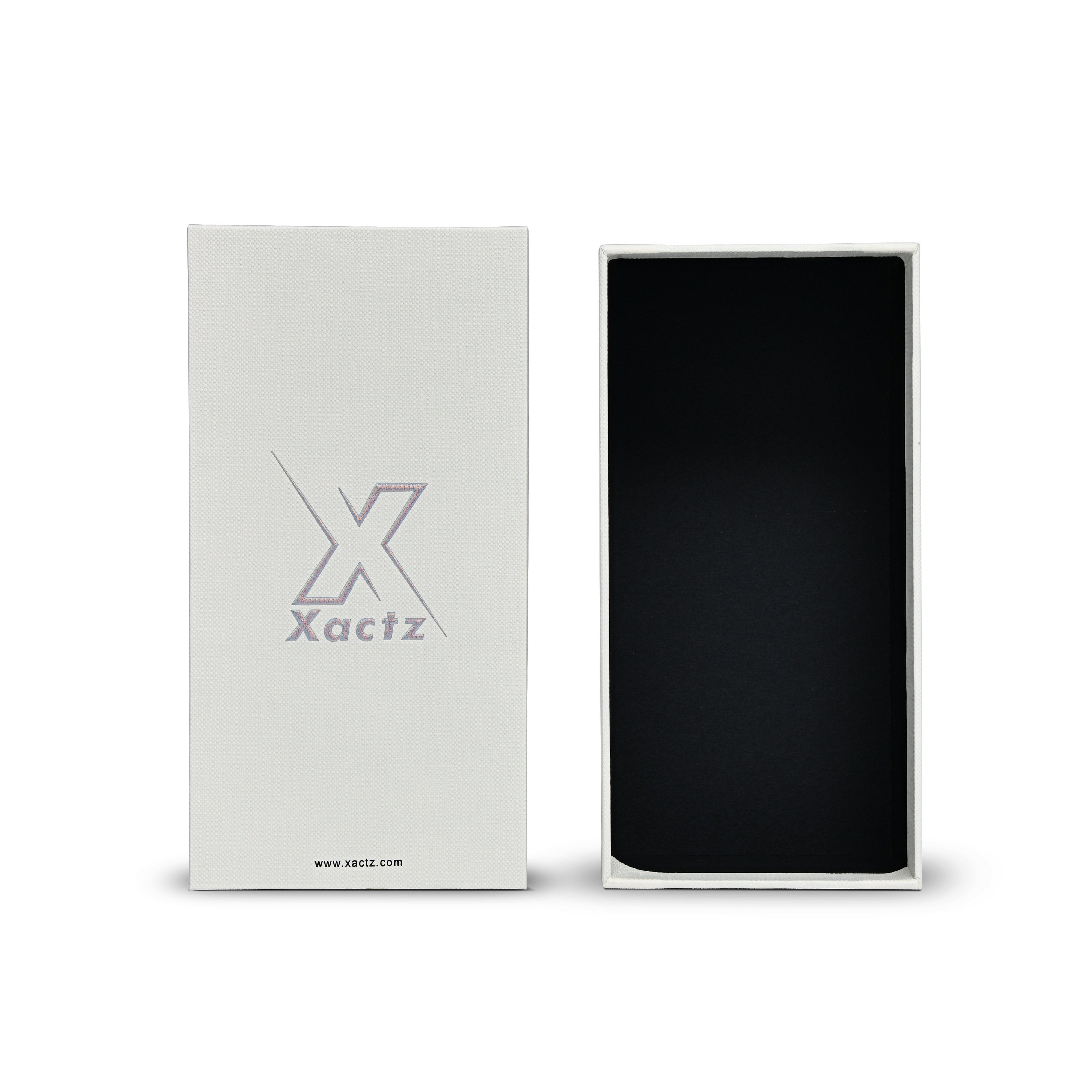 Premium Silver Foil Lid & Base Gift Box