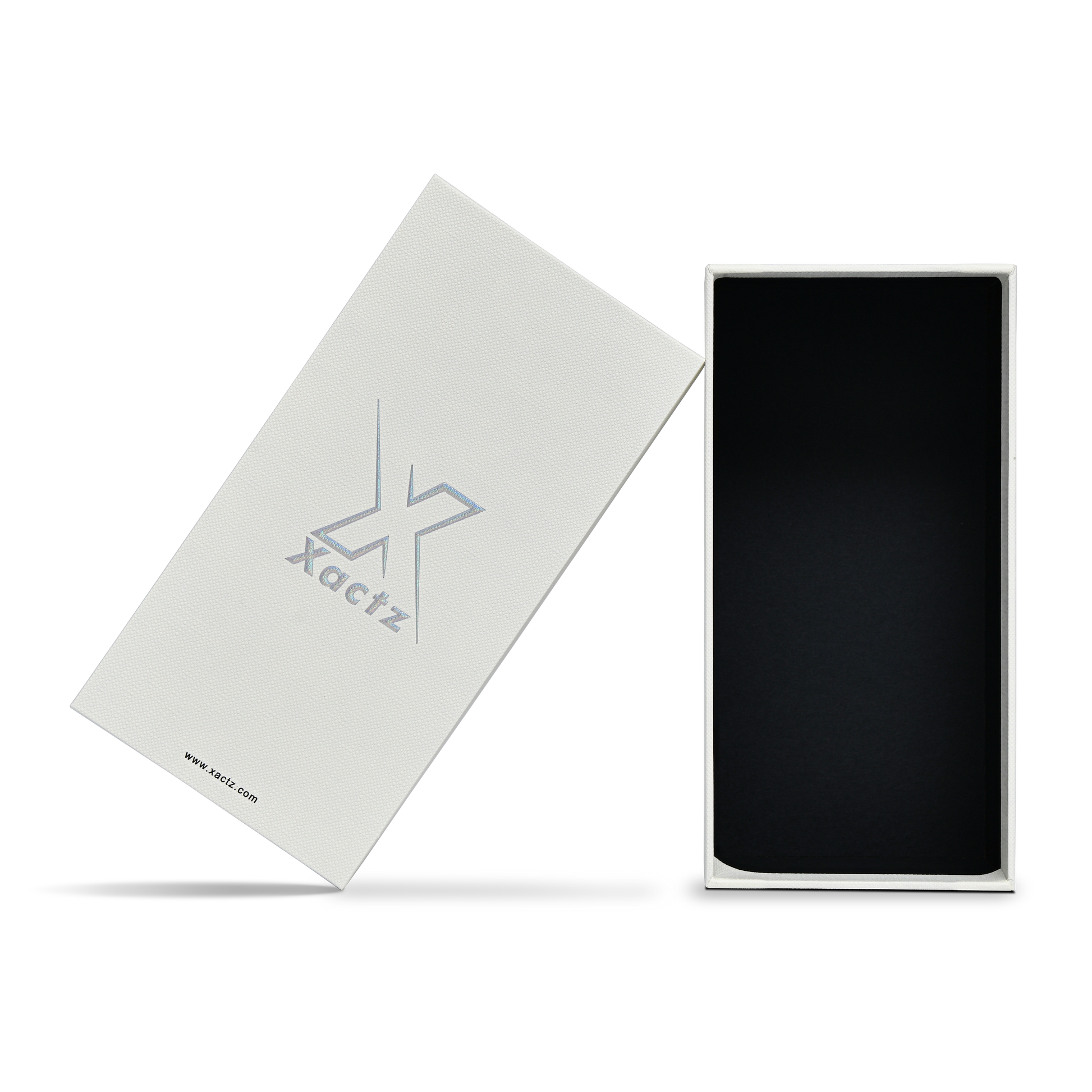 Premium Silver Foil Lid & Base Gift Box