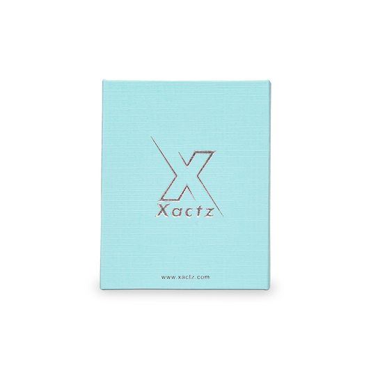 Luxury Custom Blue Book Box Silver Foil Velvet Foam Insert Packaging