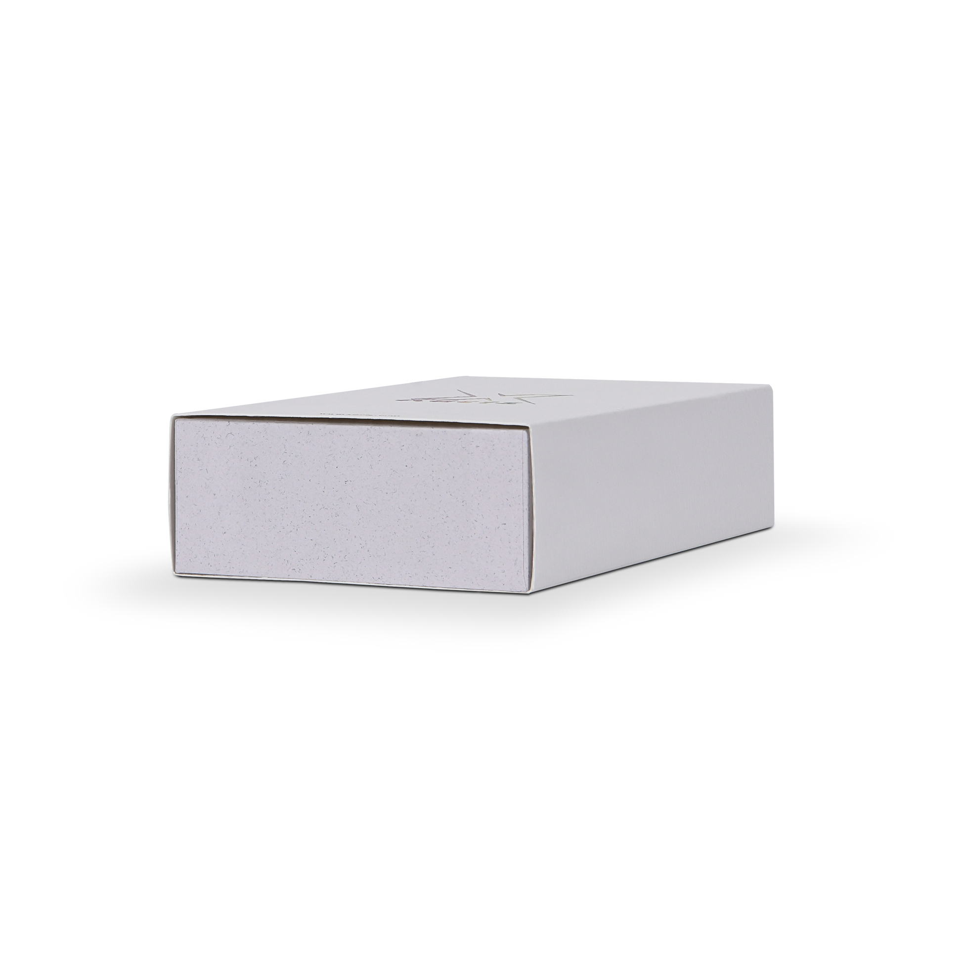 Boîte de Luxe Personnalisée avec Couvercle Coulissant Blanc, Emballage Écologique