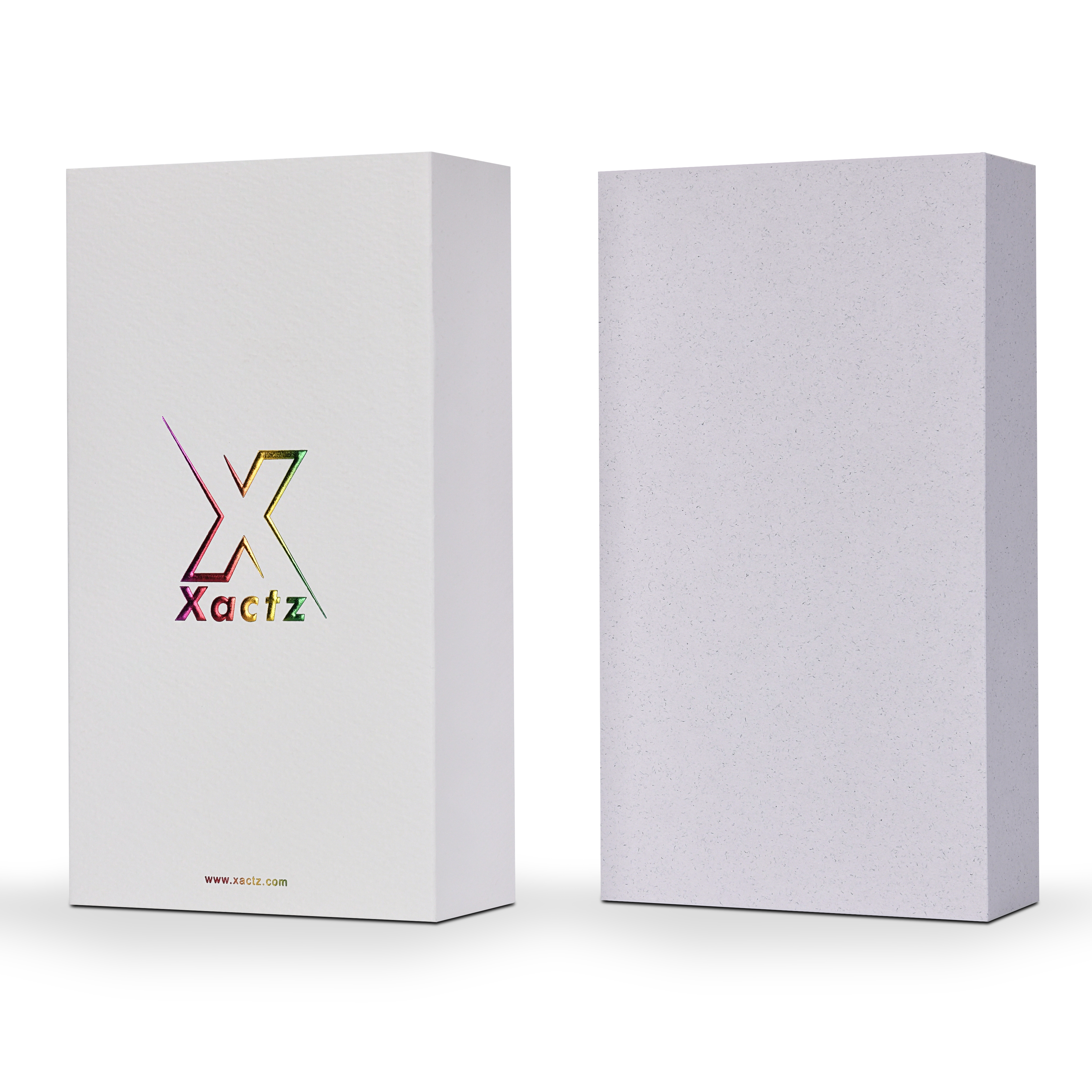 Boîte de Luxe Personnalisée avec Couvercle Coulissant Blanc, Emballage Écologique