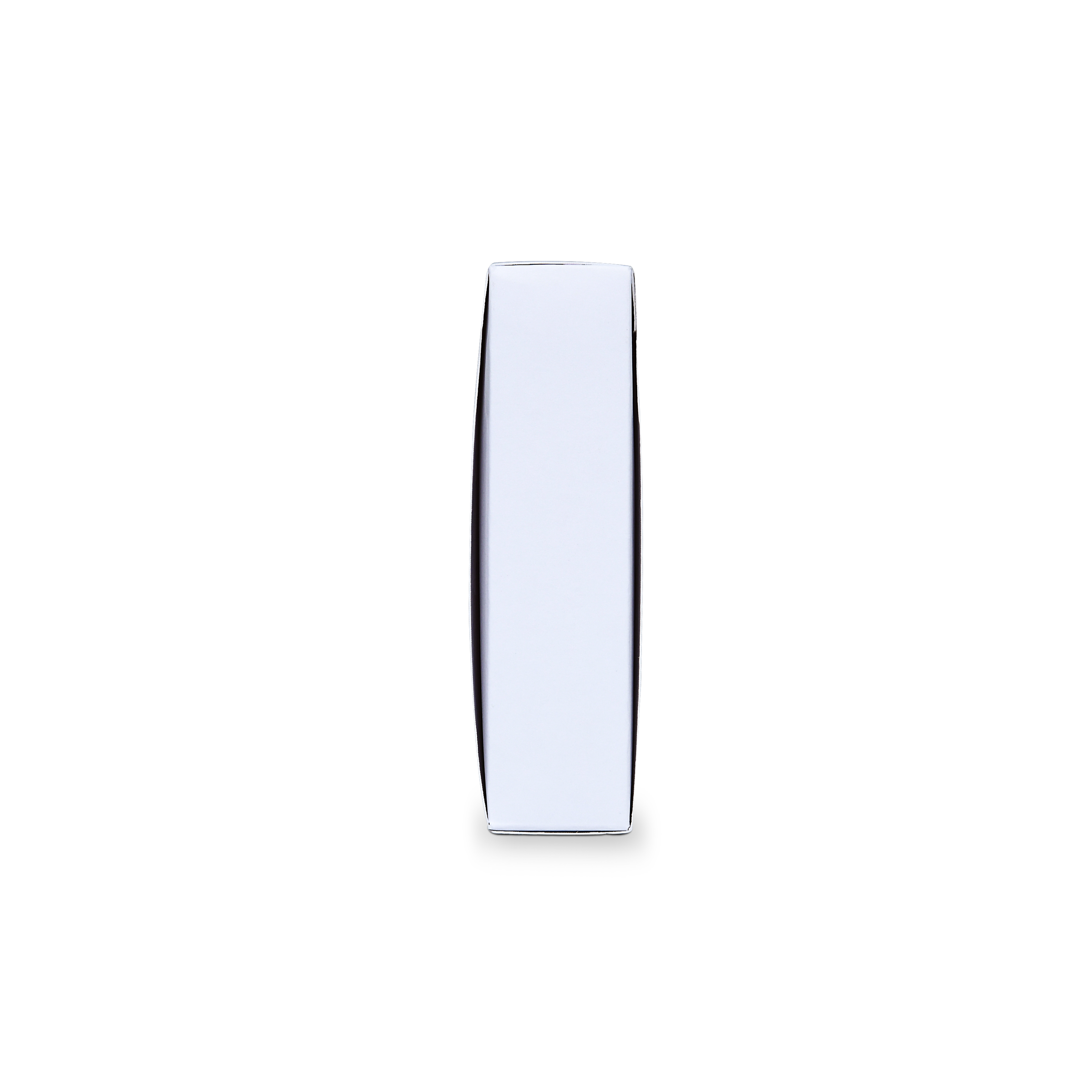 Boîte à cartes de luxe sur mesure à ouverture latérale, finition or mat