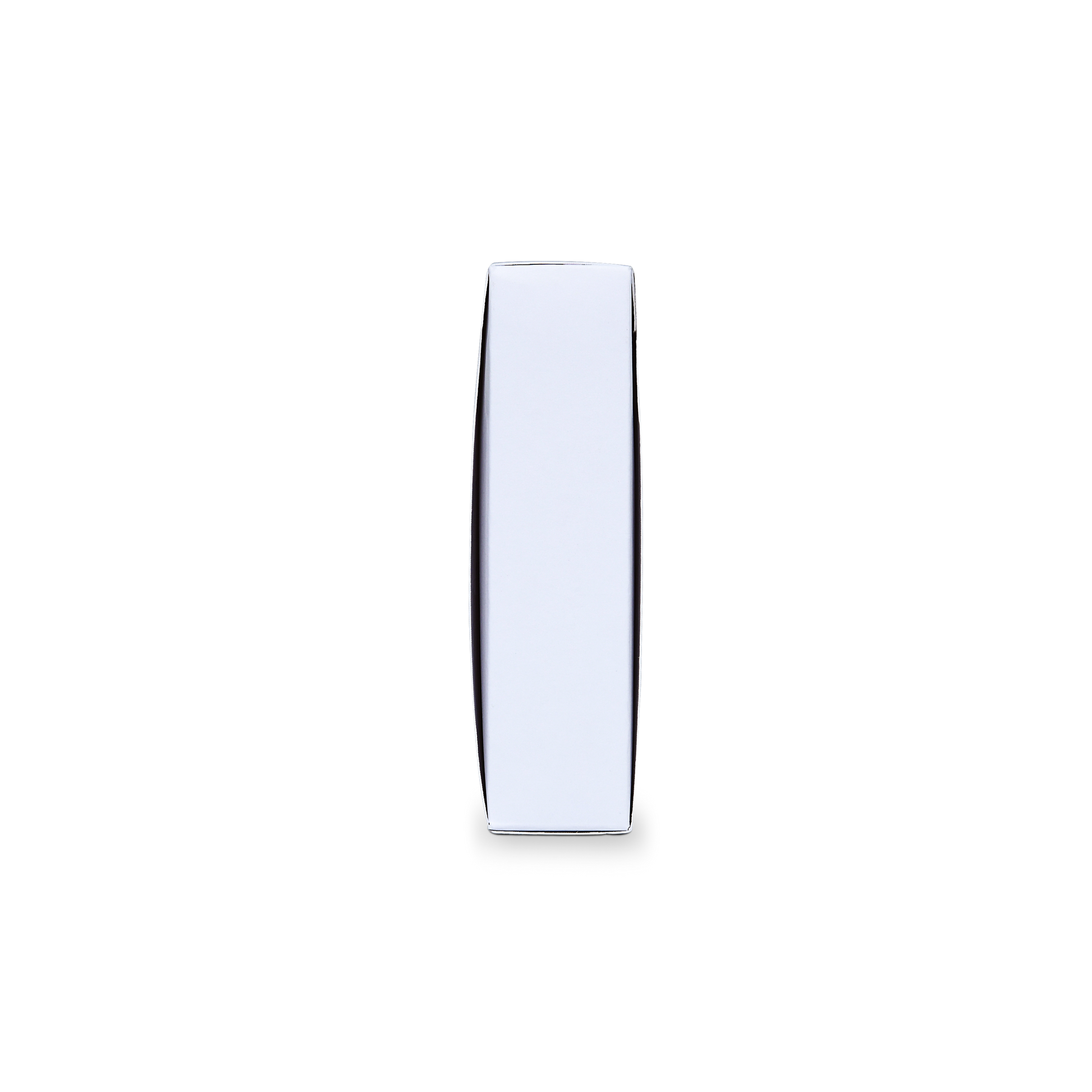 Boîte à cartes de luxe sur mesure à ouverture latérale, finition or mat