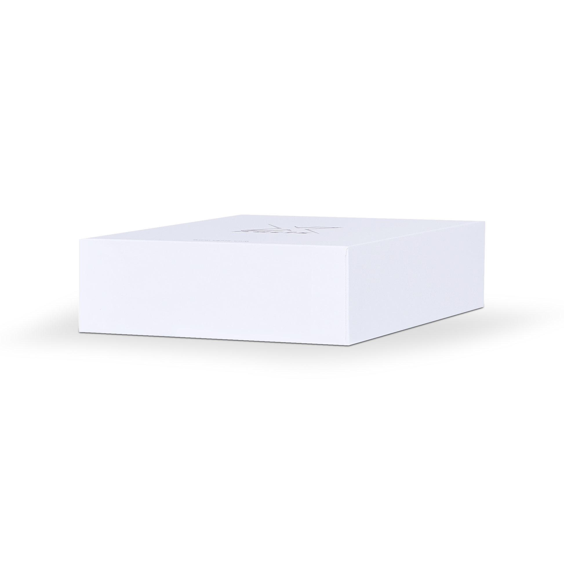 Luxury Custom Premium White Lid Base Box Black Paperboard Packaging