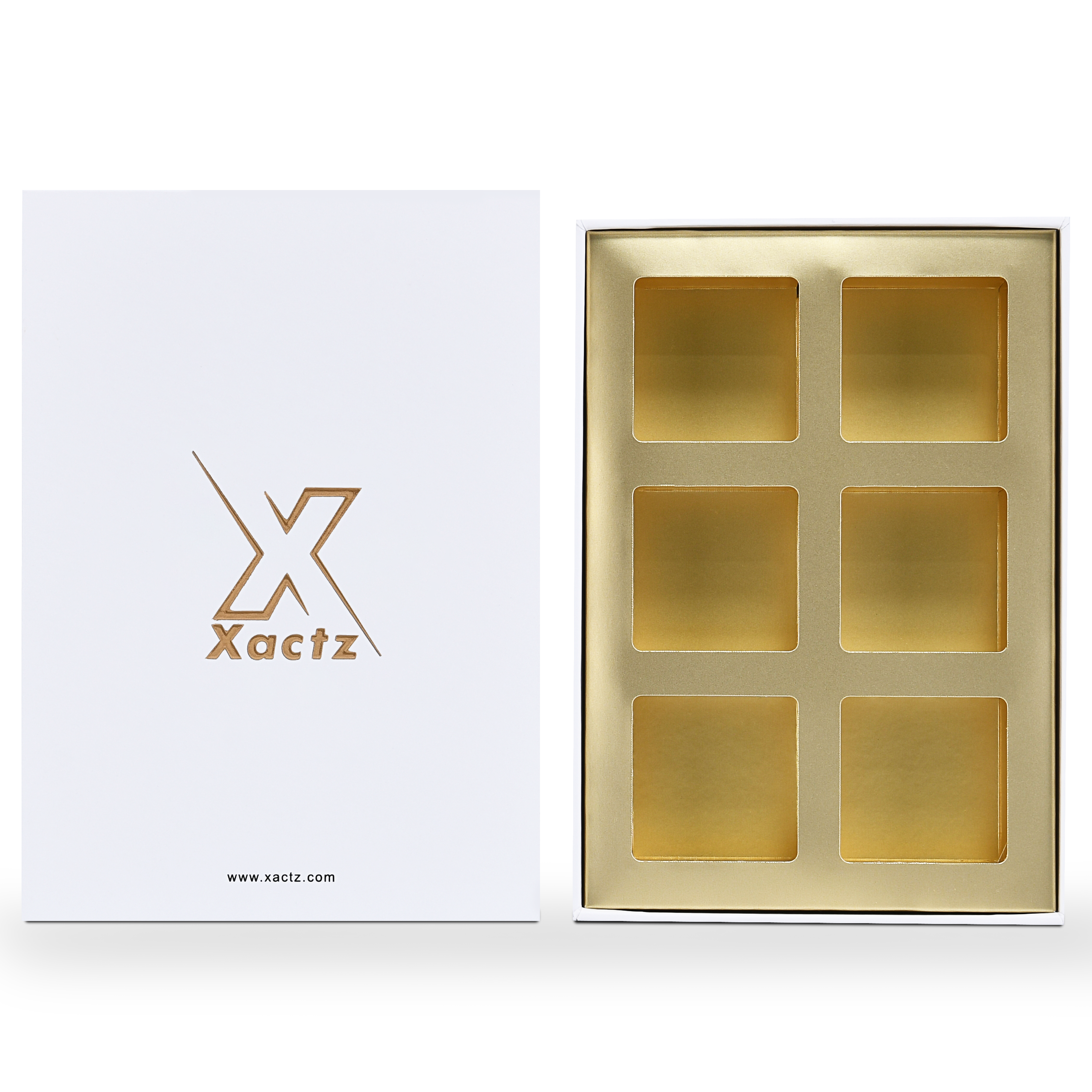 Luxury Custom Premium White Lid Base Box Black Paperboard Packaging