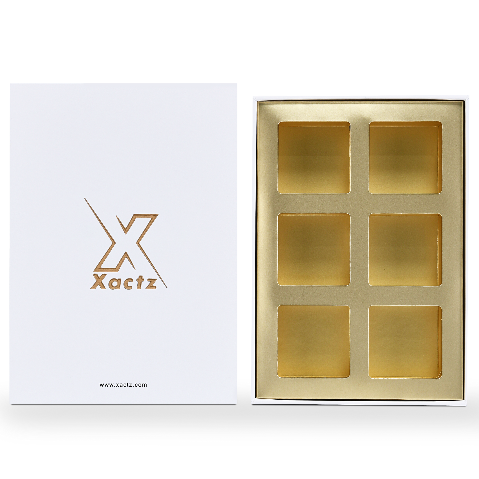 Luxury Custom Premium White Lid Base Box Black Paperboard Packaging