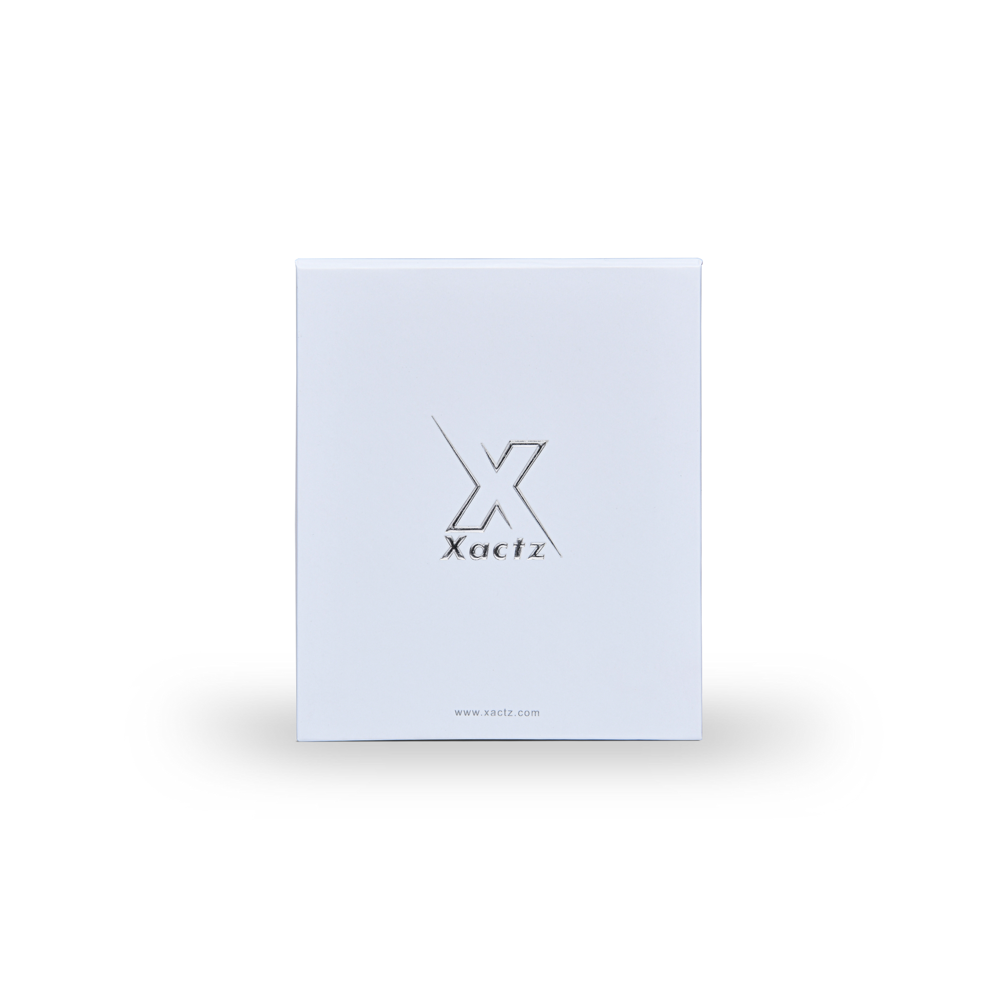 Premium White Rigid Flip-Top Luxury Gift Box with Red Interior and Custom Compartments