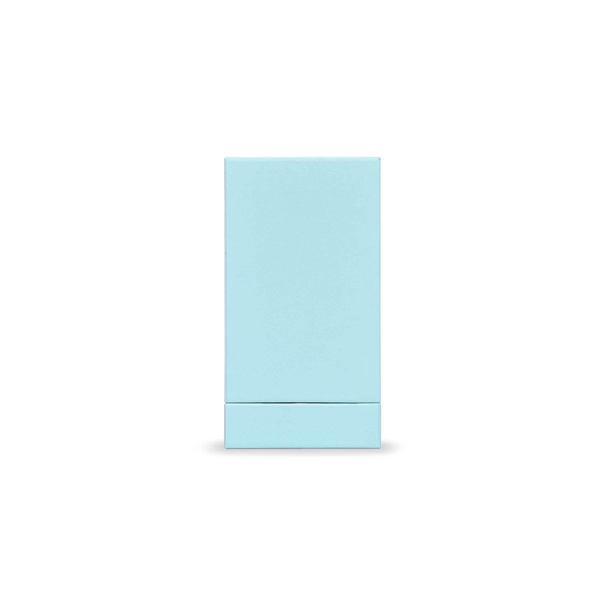 Pure Brand Inspiration Essence Freedom Texture Sky Blue Bright Silver Hot Stamped Extra Tall Rigid Gift Box