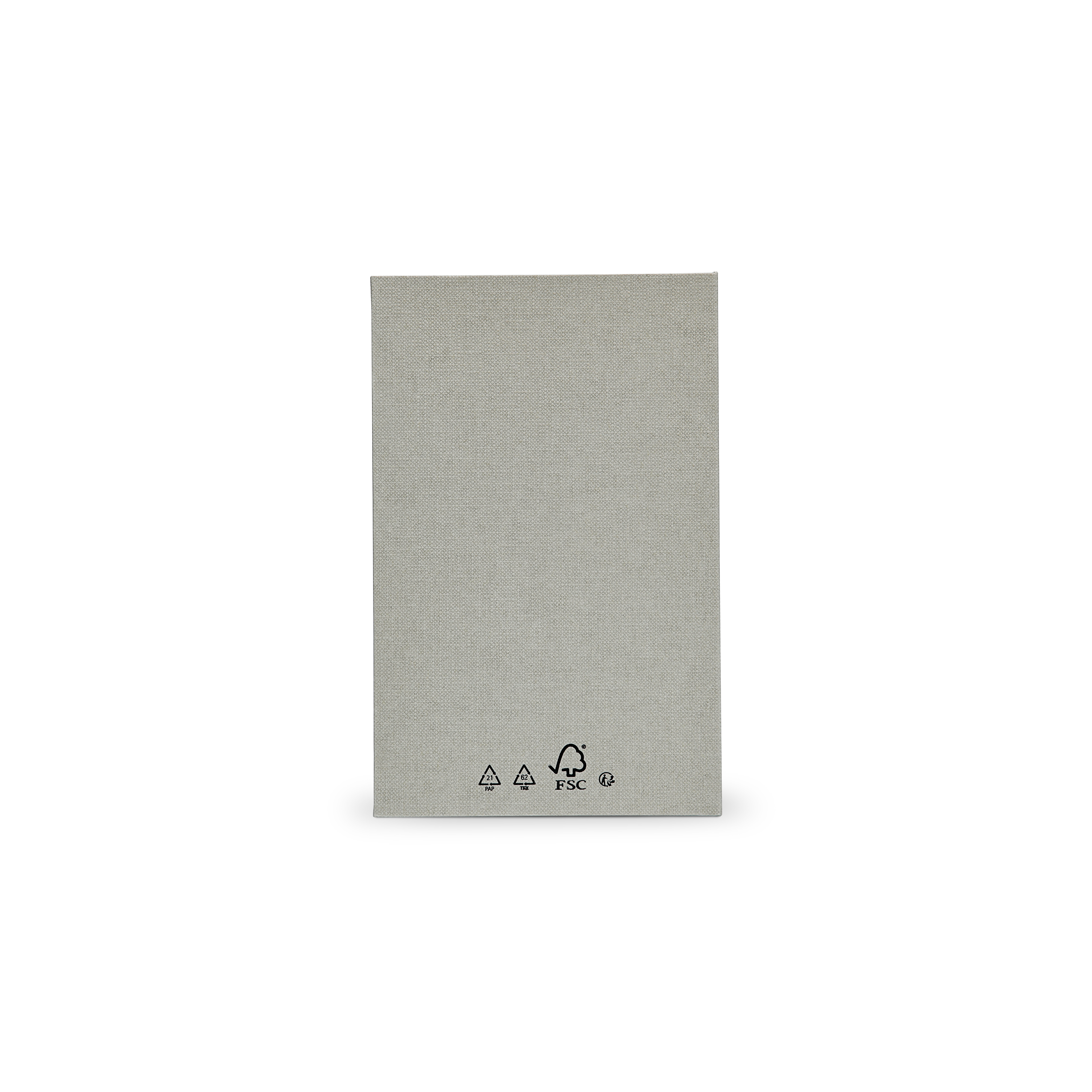 Sage Grey White Embossed Red Gold Foil Book-Shaped Luxury Gift Box with Elegant Lotus Texture and Black EVA Inner Tray