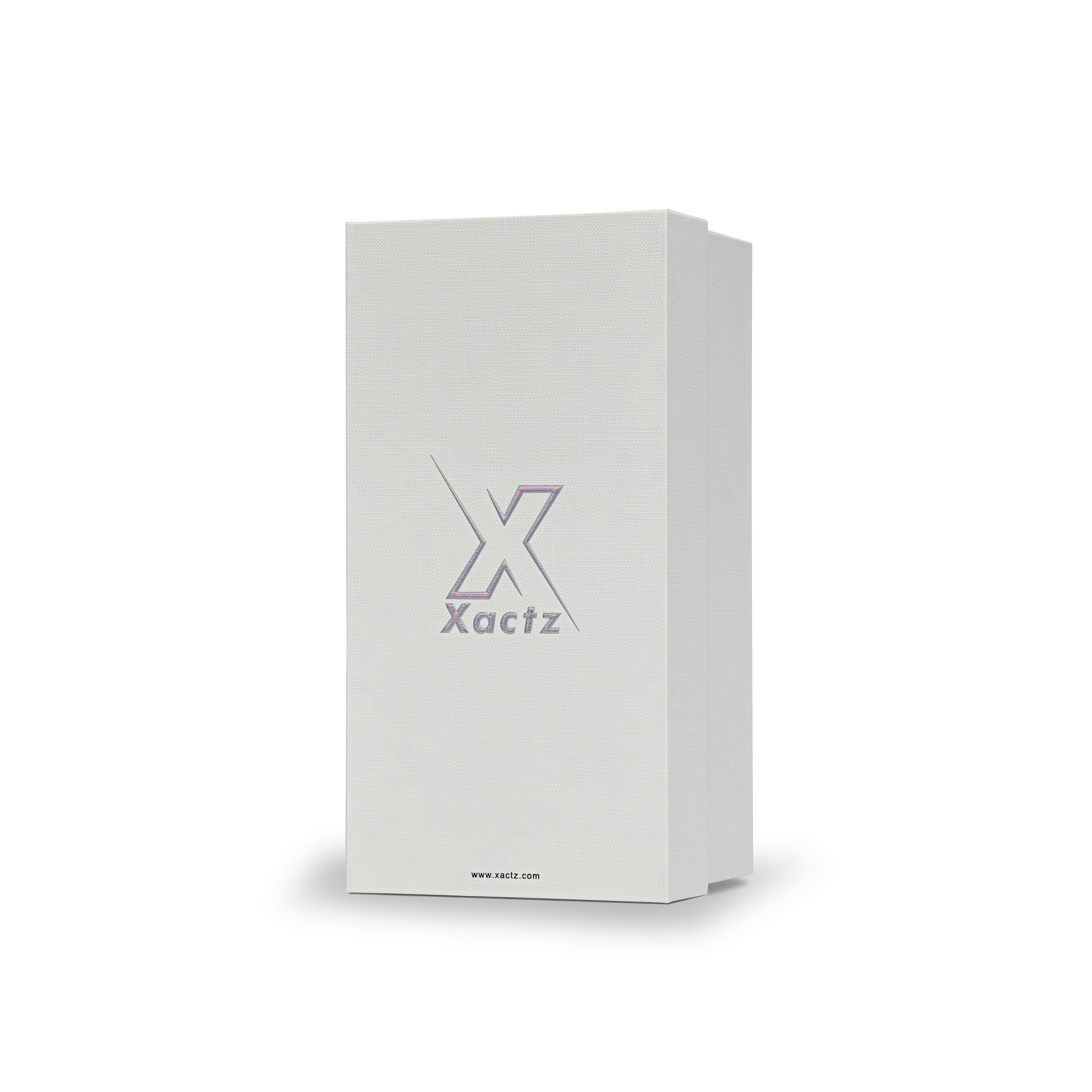 Silver Shimmer Lotus Texture Premium Gift Box