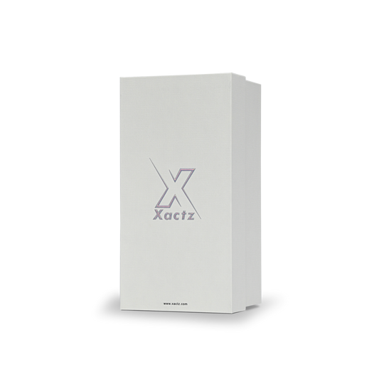 Silver Shimmer Lotus Texture Premium Gift Box