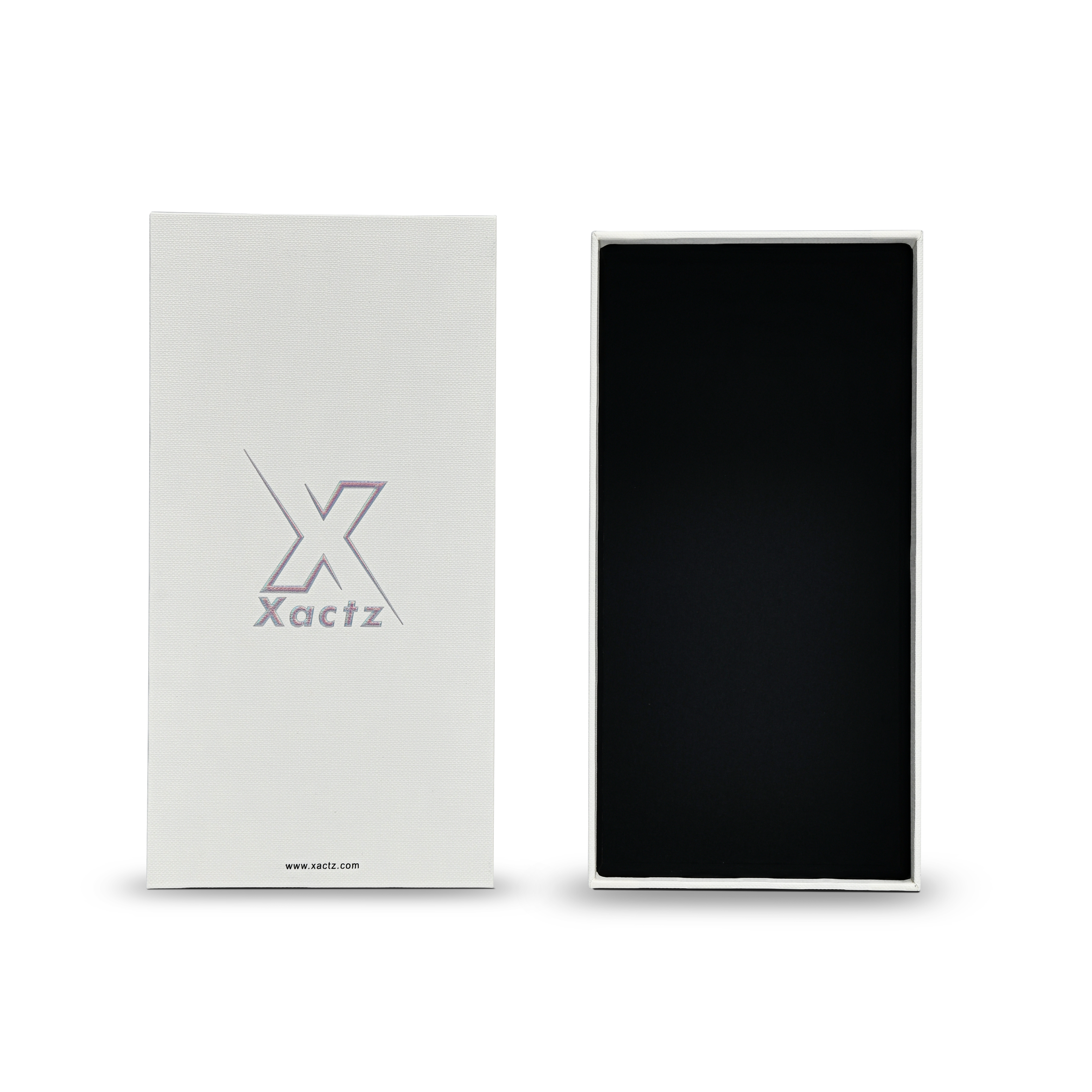 Silver Shimmer Lotus Texture Premium Gift Box