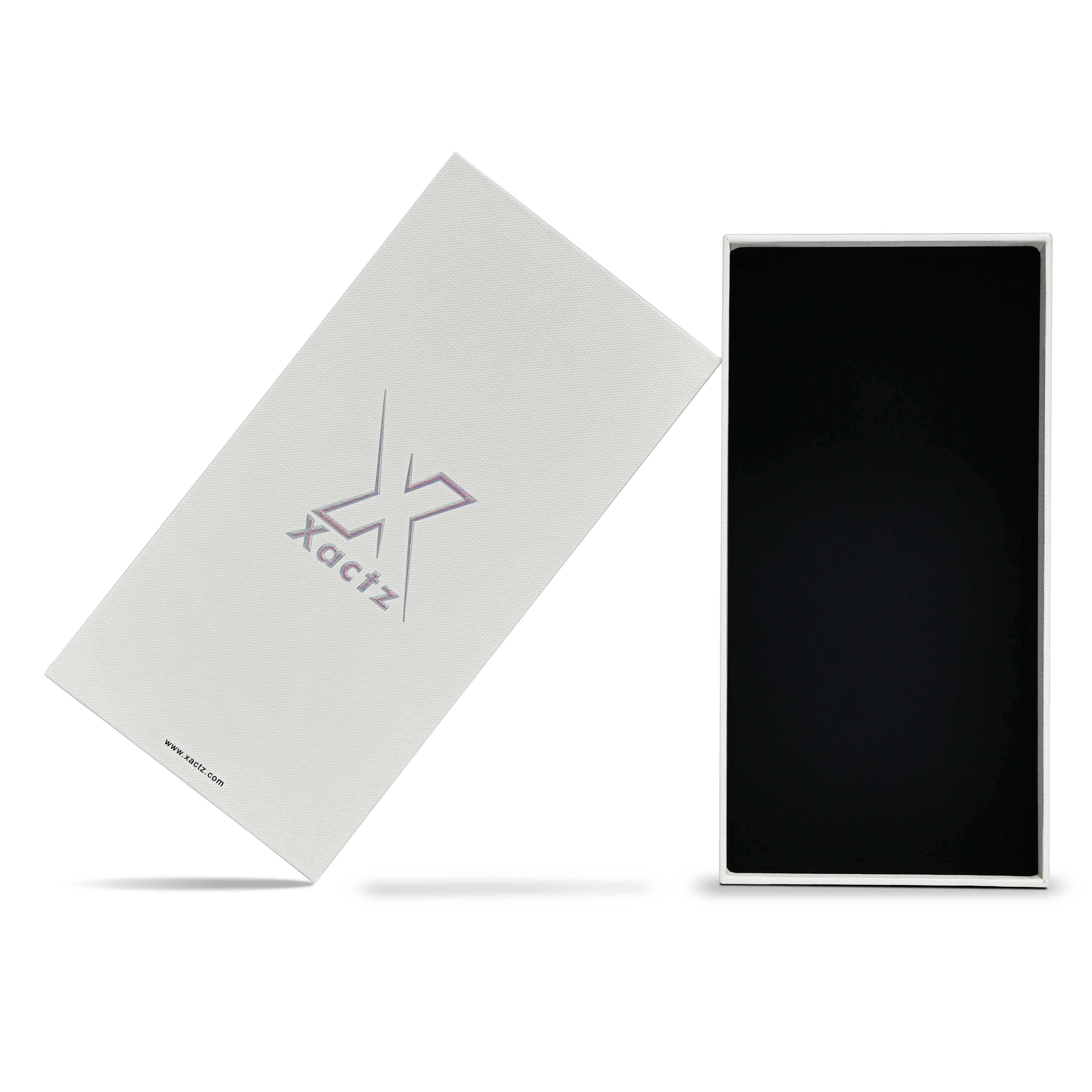 Silver Shimmer Lotus Texture Premium Gift Box