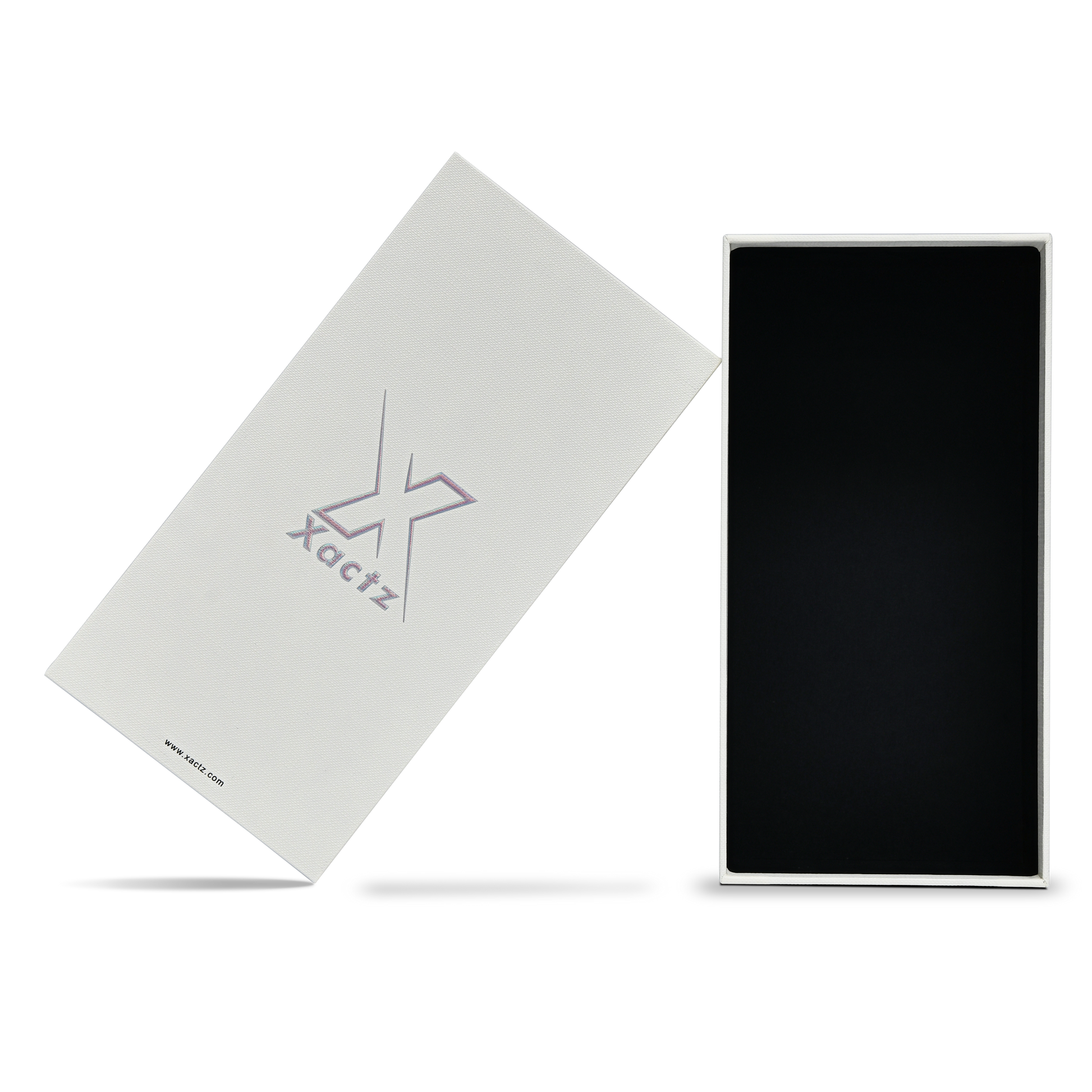 Silver Shimmer Lotus Texture Premium Gift Box