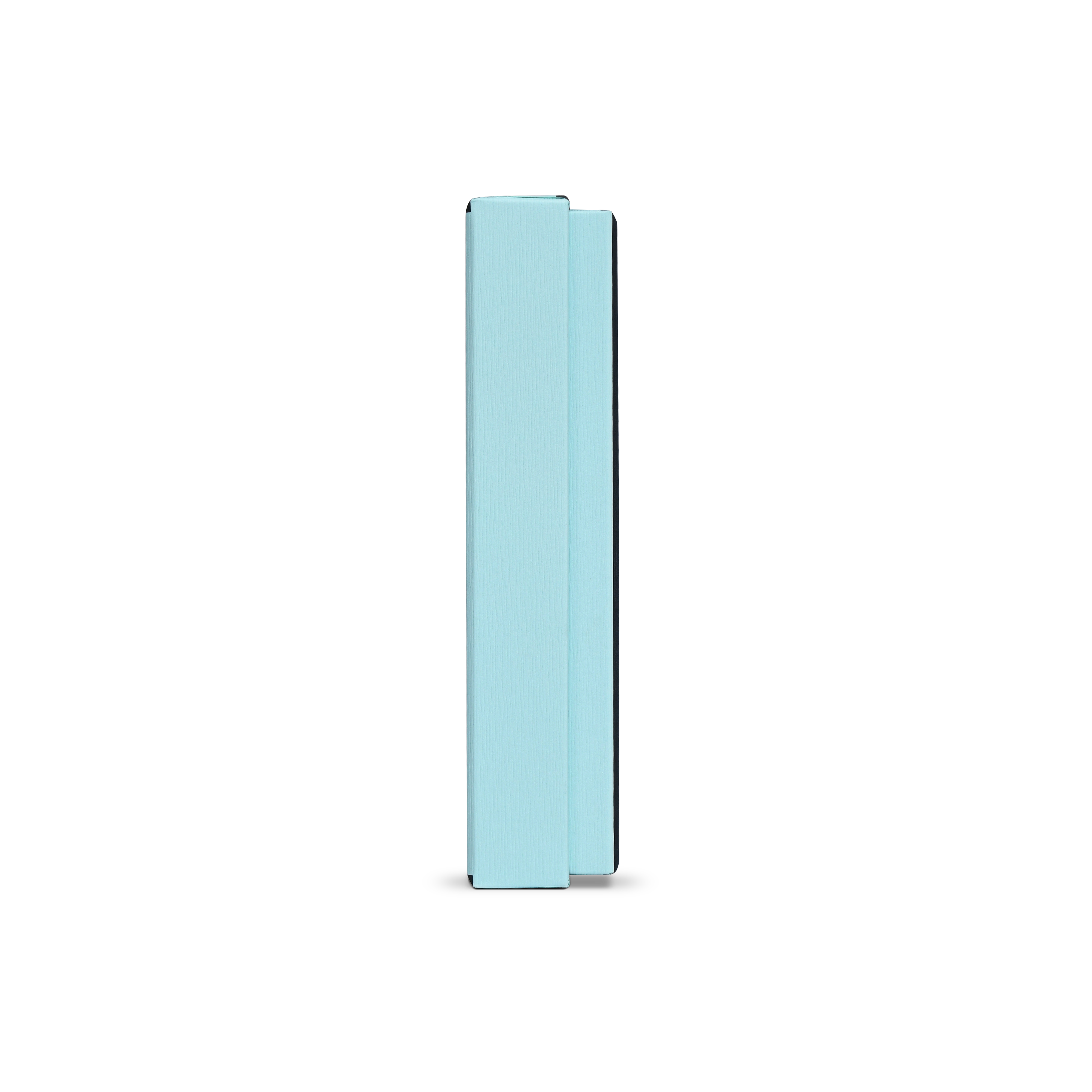 Sky Blue Blind Embossed Stripe Box Luxury Packaging