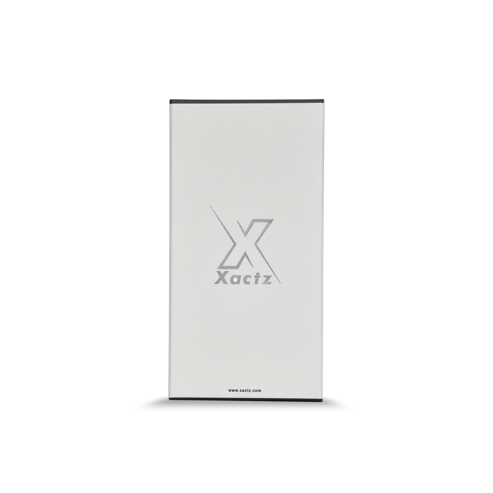 Sleek Platinum Foil Detailed Gift Box