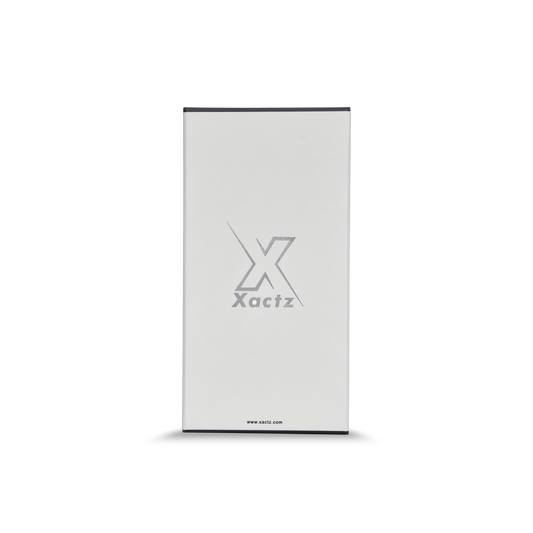 Sleek Platinum Foil Detailed Gift Box