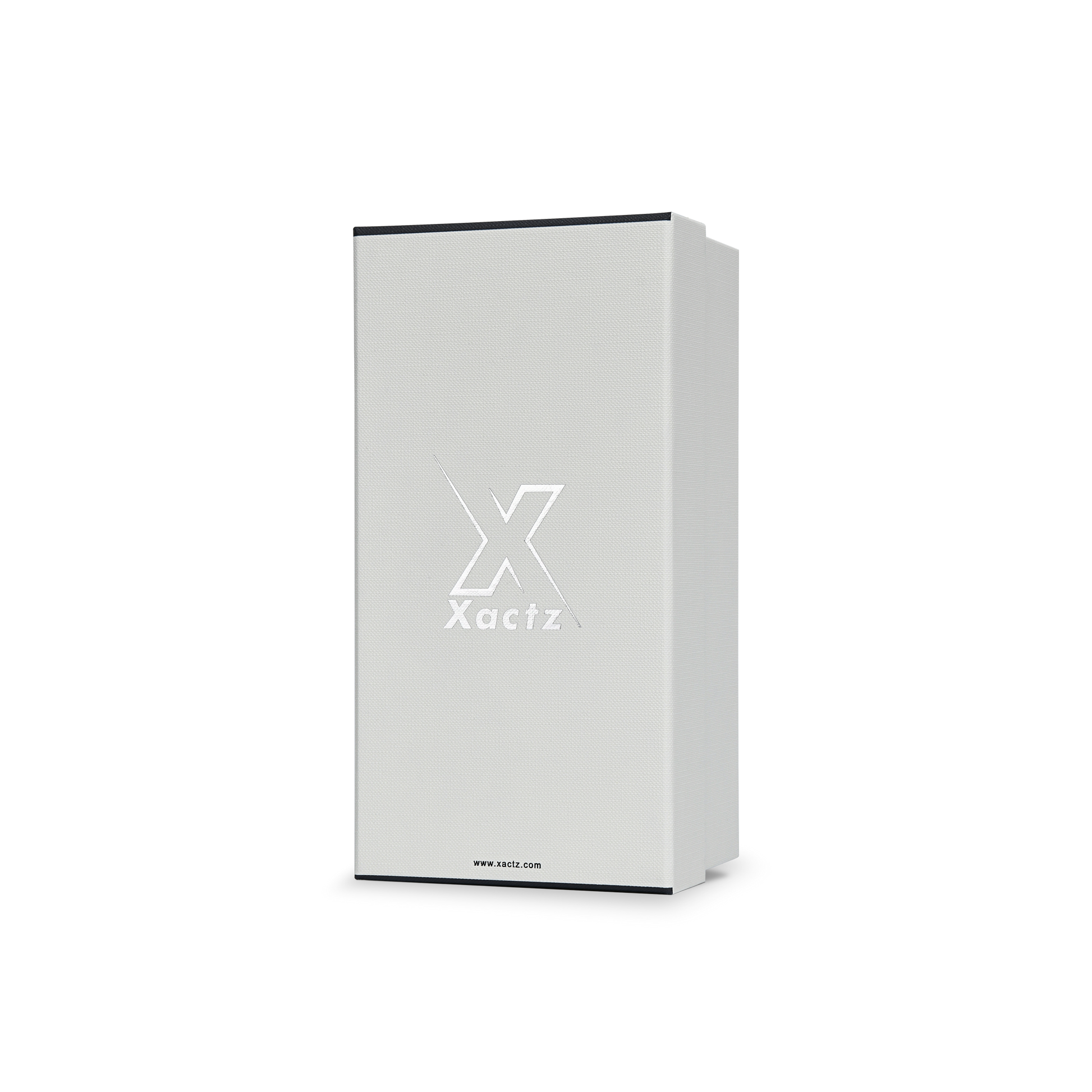 Sleek Platinum Foil Detailed Gift Box