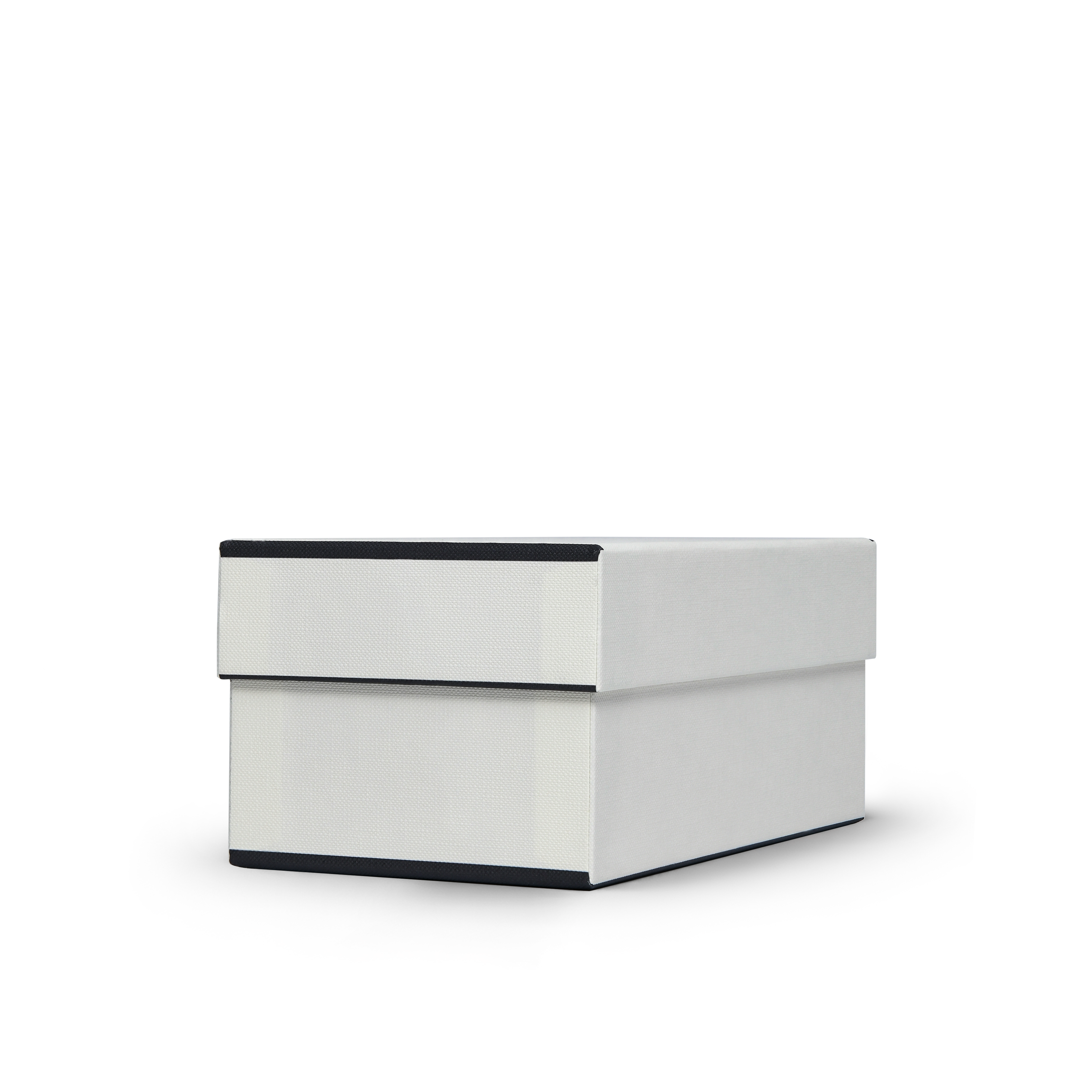 Sleek Platinum Foil Detailed Gift Box