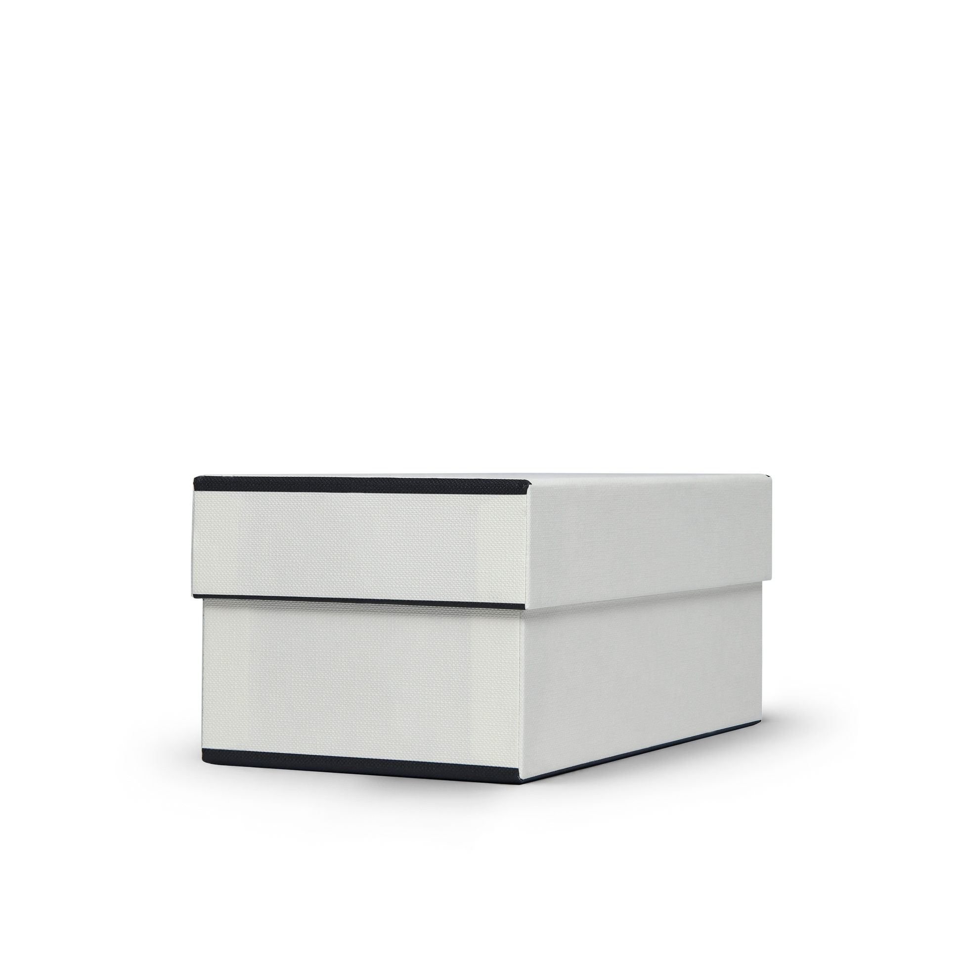 Sleek Platinum Foil Detailed Gift Box