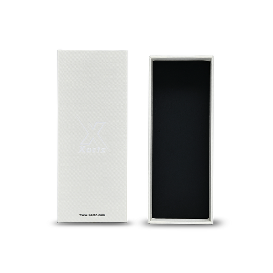Luxus maßgeschneiderte off-white weiße goldene Folien-Geschenkboxen | Deckel und Basisverpackung