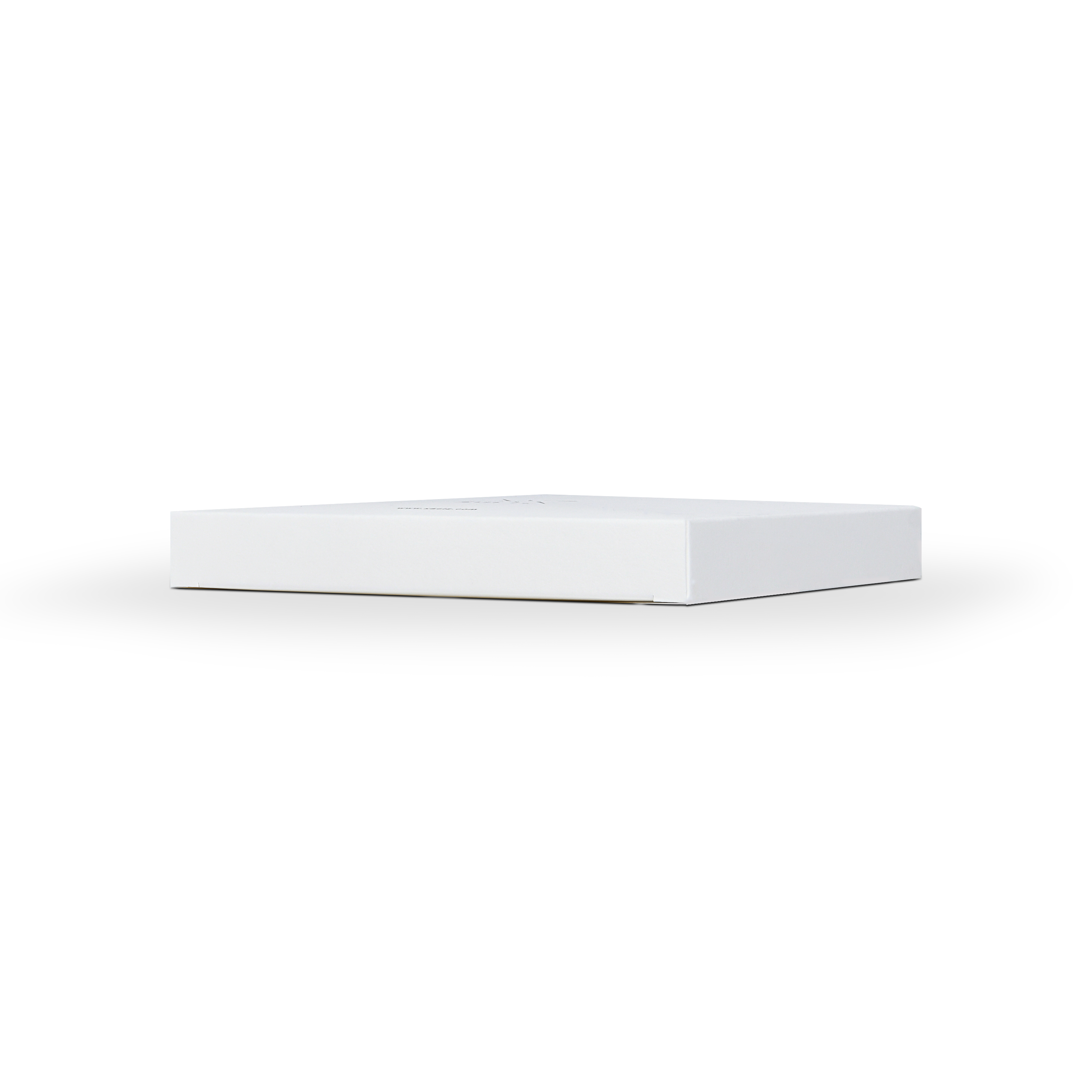 Emballage de tiroir pliable de luxe personnalisé en papier coton blanc