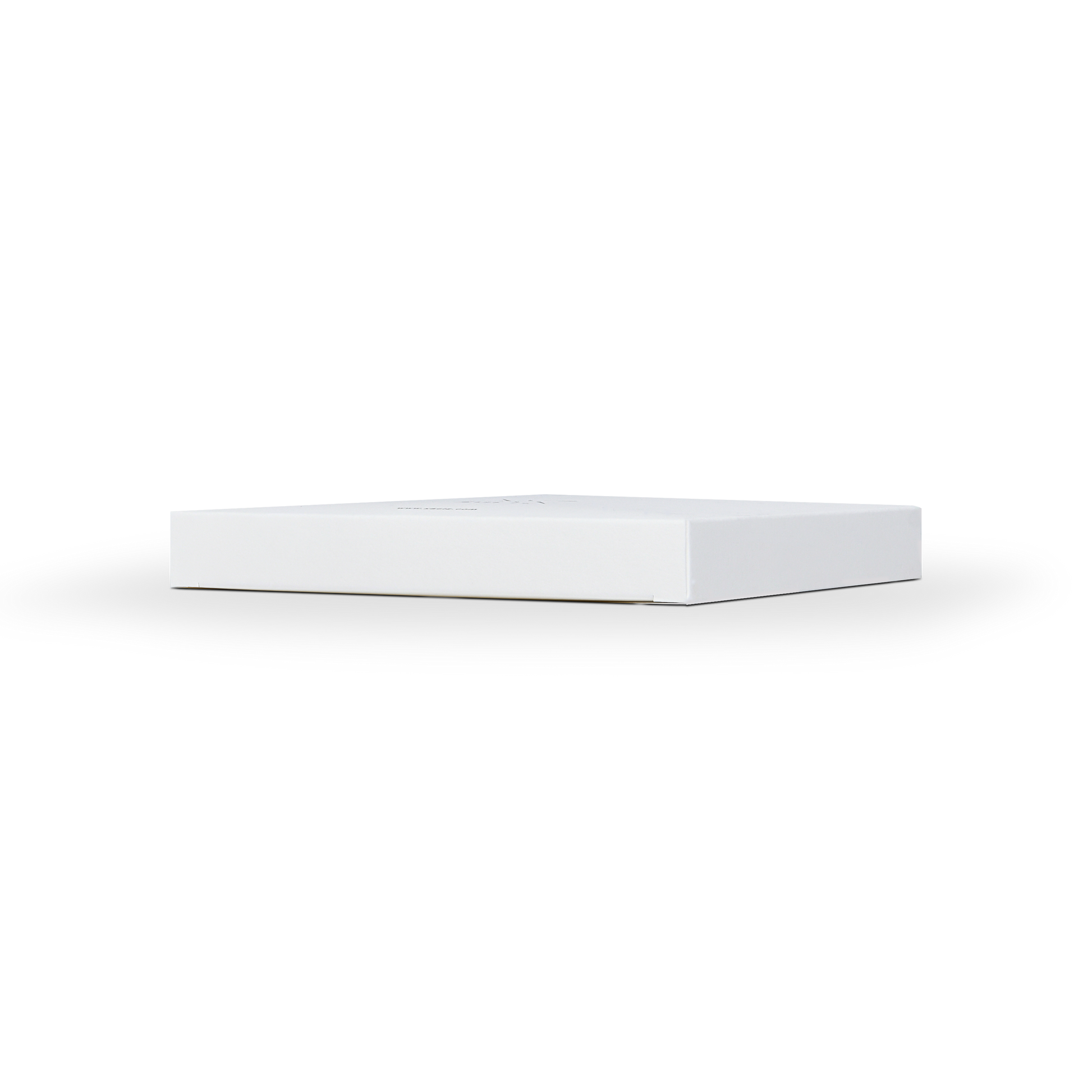 Emballage de tiroir pliable de luxe personnalisé en papier coton blanc