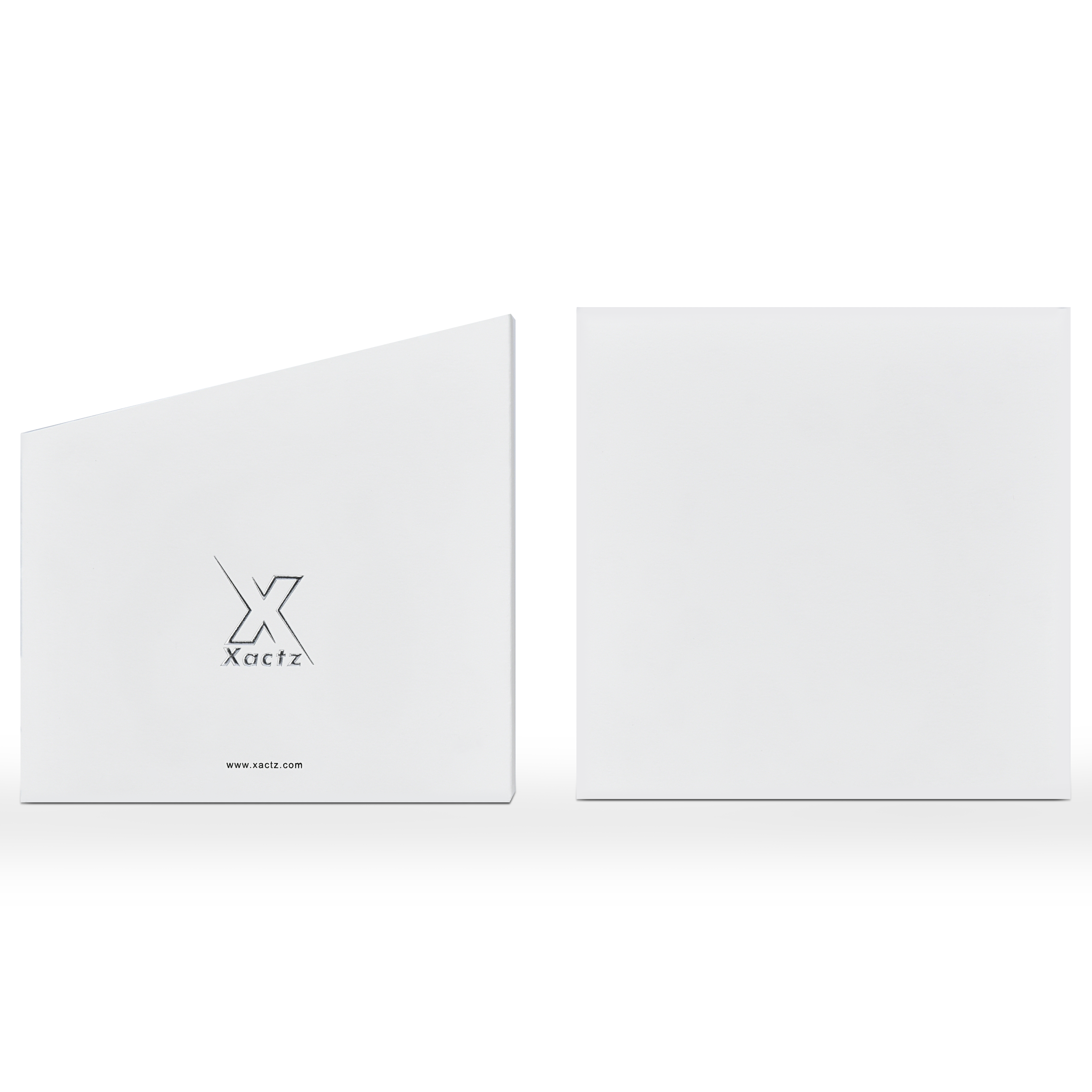 Emballage de tiroir pliable de luxe personnalisé en papier coton blanc