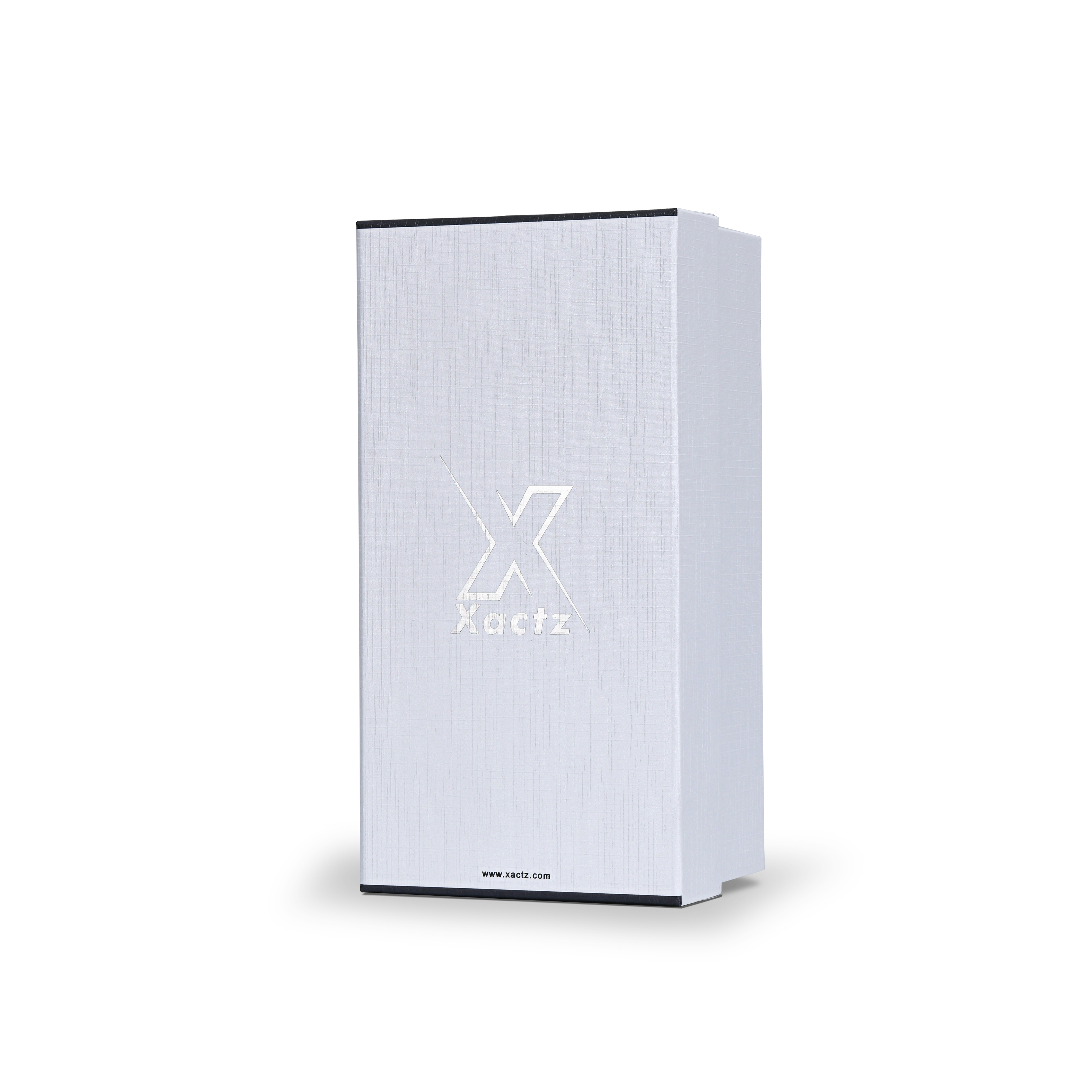 White Gold Embossed Detailed Lid and Base Luxury Gift Box