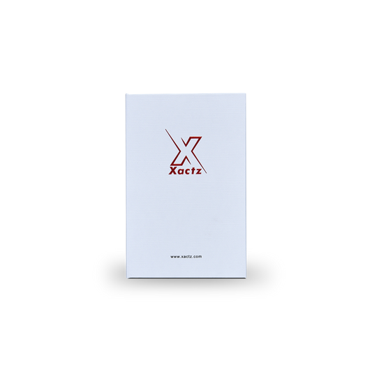 White Healing Aloe Embossed Red Gold Foil Book-Shaped Luxury Gift Box with Rectangular Inner Tray